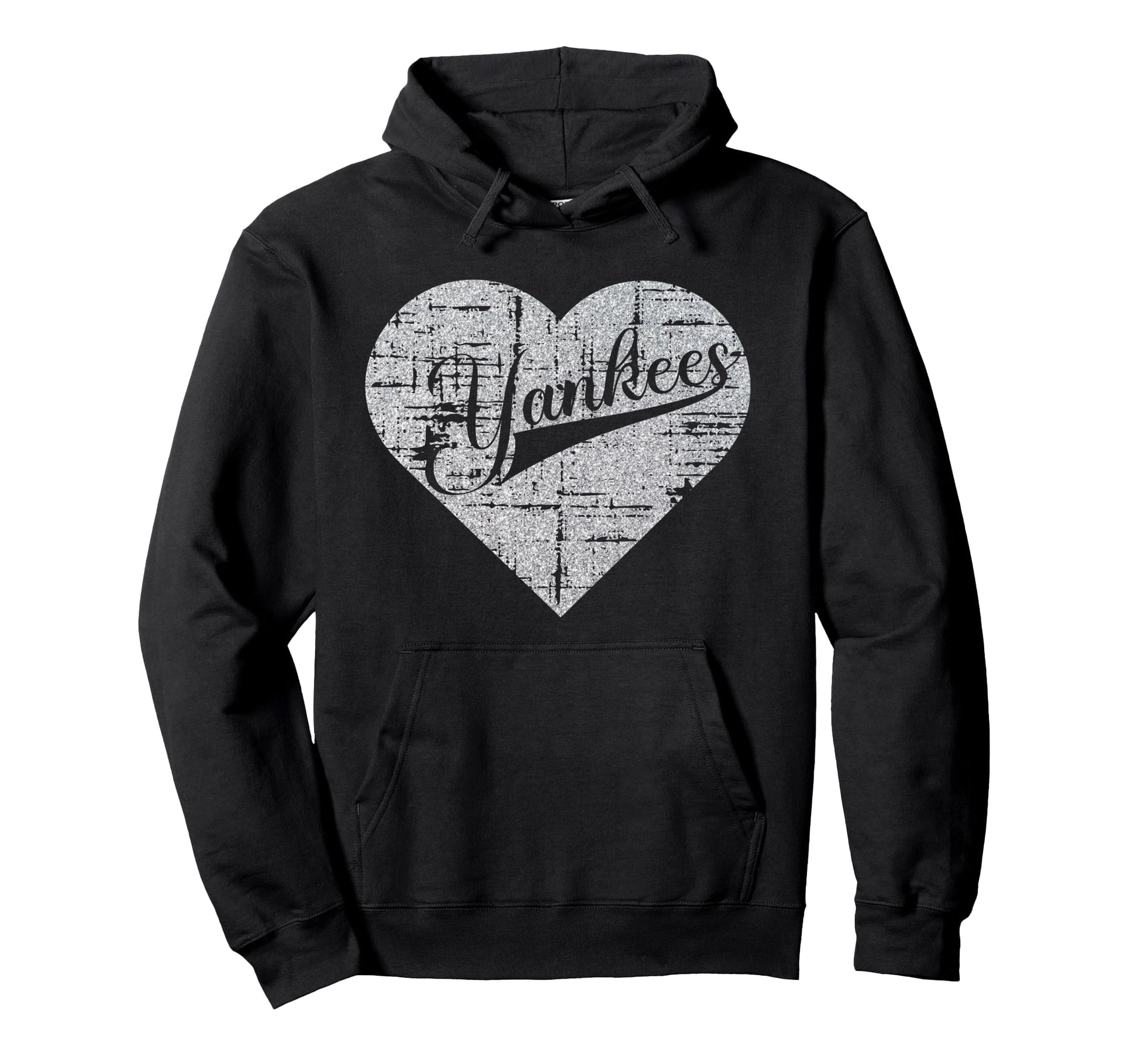 Heart Yankees I Love Yankees First Hoodie - Streetwear Style for Adults - T-Shirt, Sweatshirt, Hoodie