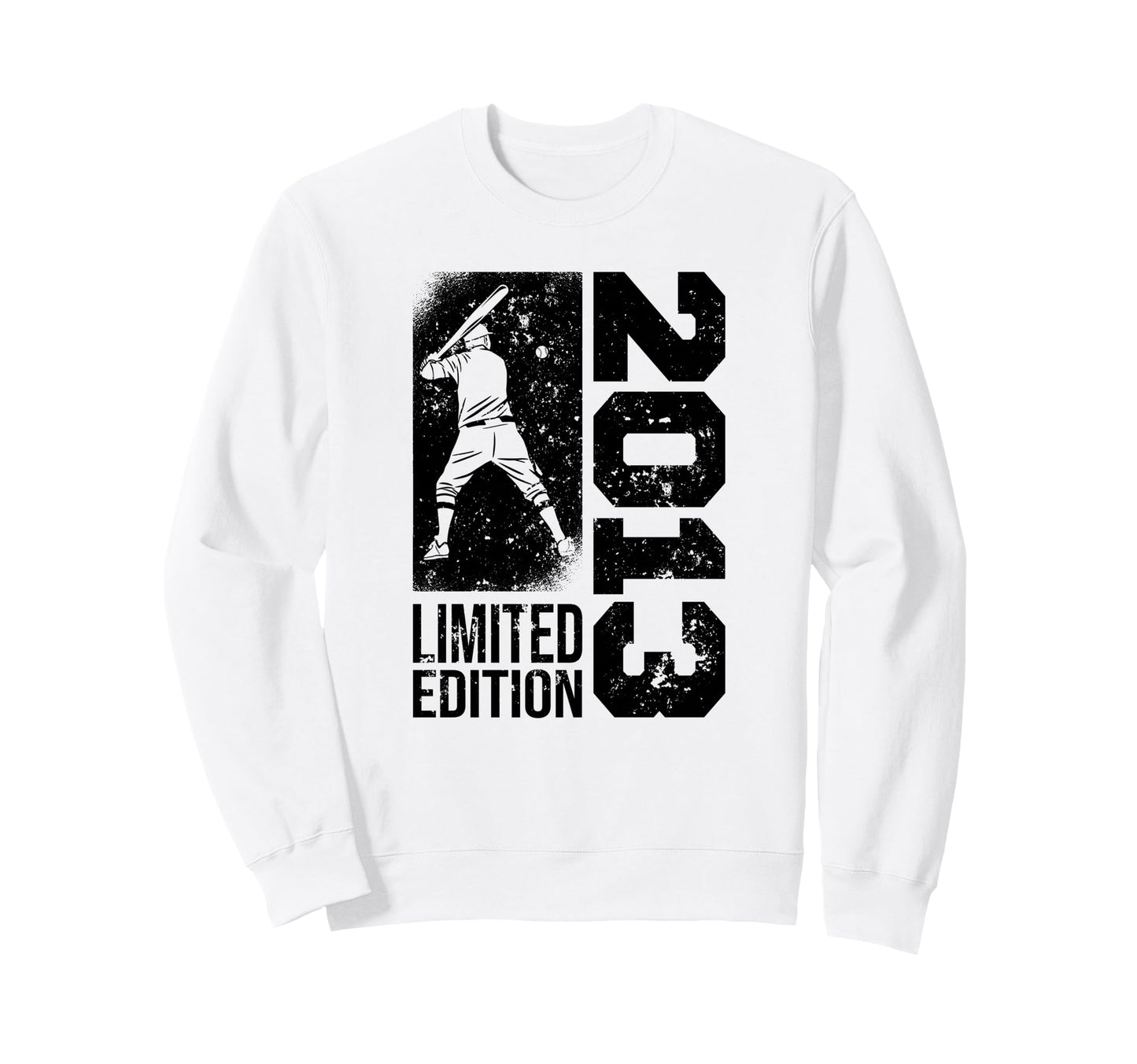 Baseball Player Born 2013 Birthday Sweatshirt - Novelty Apparel Men Women - T-Shirt, Sweatshirt, Hoodie