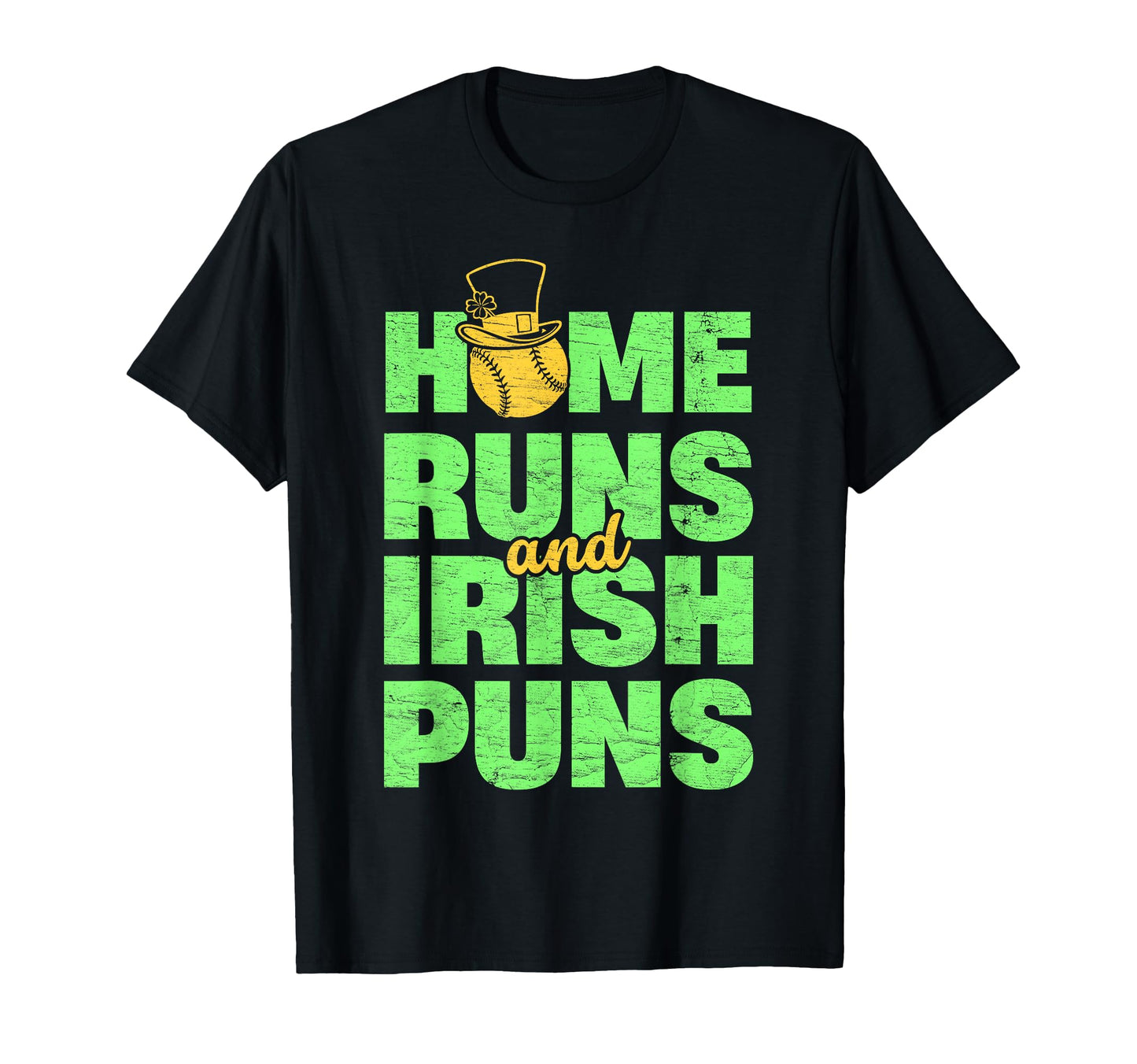 Funny Irish Baseball St Patricks Day T-Shirt - Minimalist Print Men Women - T-Shirt, Sweatshirt, Hoodie