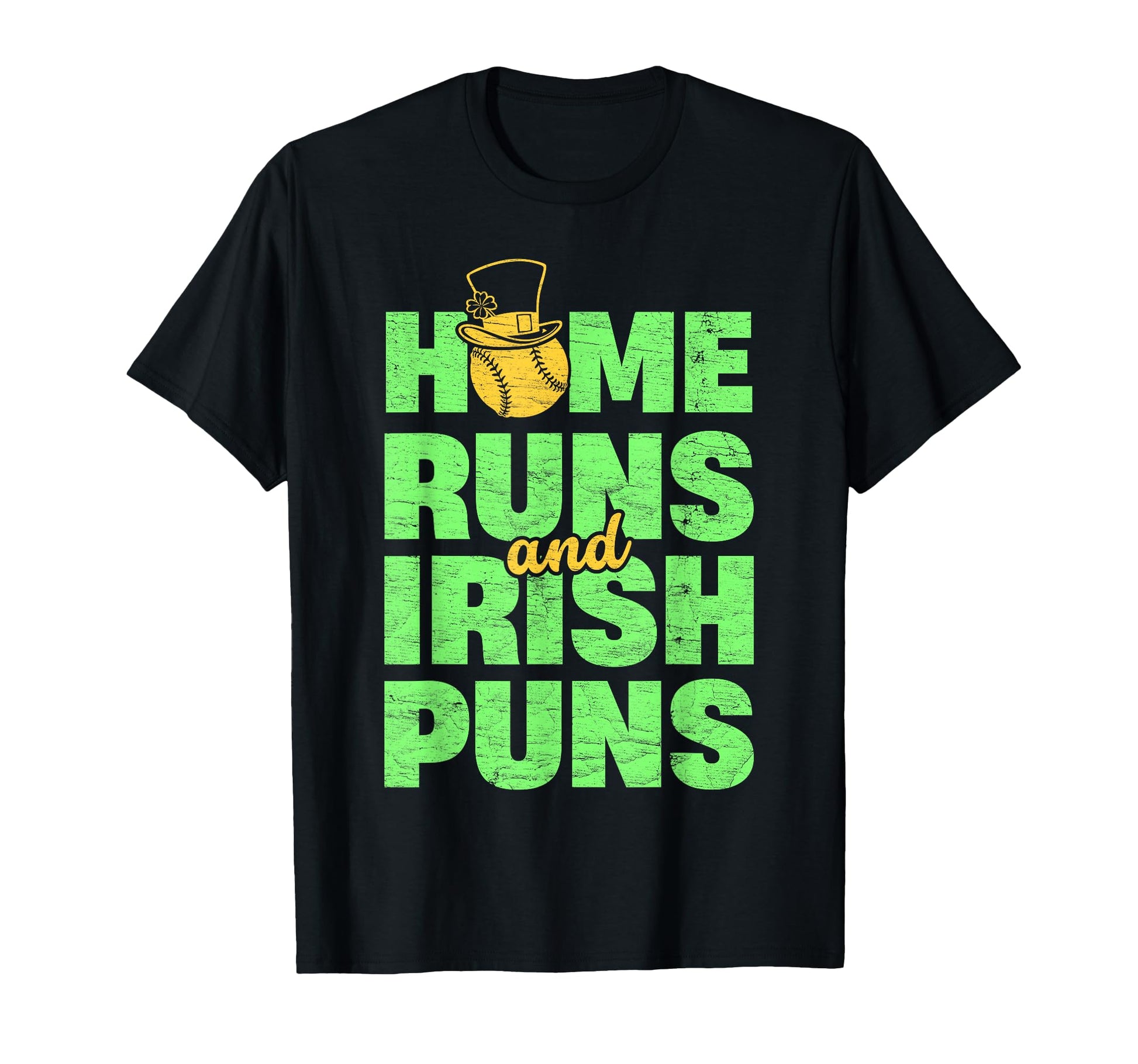 Funny Irish Baseball St Patricks Day T-Shirt - Minimalist Print Men Women - T-Shirt, Sweatshirt, Hoodie