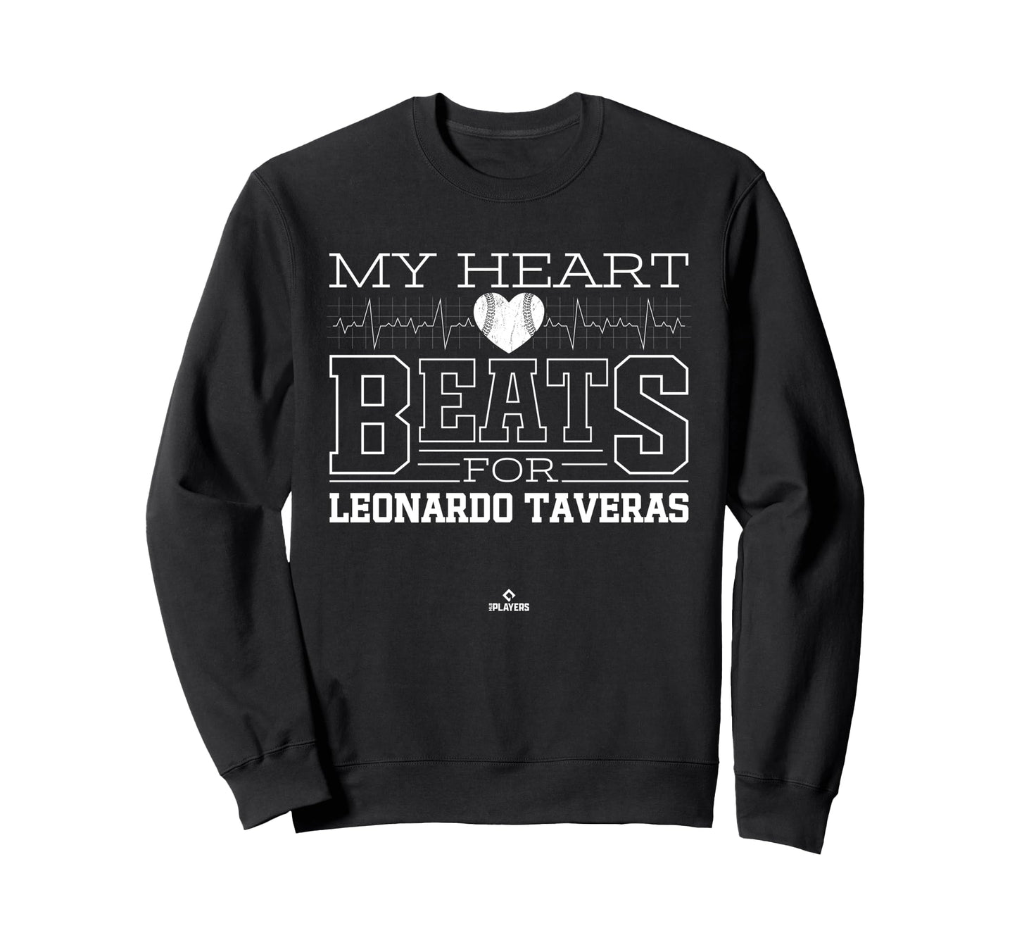 My Heart Beats Leonardo Taveras Sweatshirt - Minimalist Print Men Women - T-Shirt, Sweatshirt, Hoodie