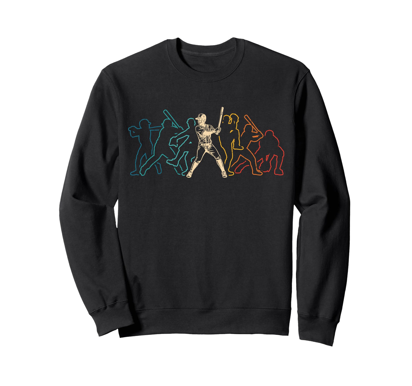Baseball Sweatshirt - Minimalist Print Unisex - T-Shirt, Sweatshirt, Hoodie