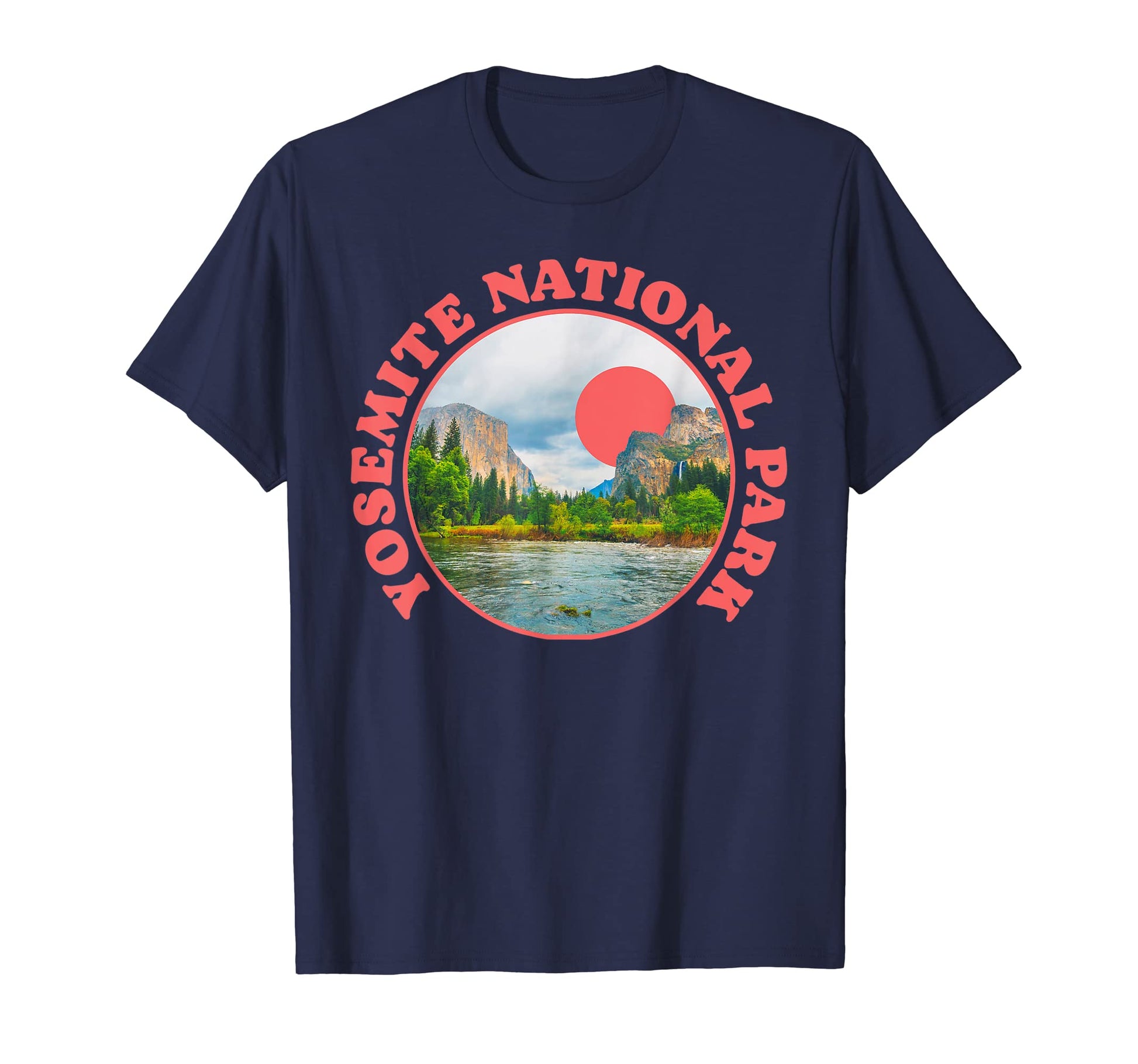 Yosemite Valley National Park Photo T-Shirt - Unique Graphic Men Women - T-Shirt, Sweatshirt, Hoodie