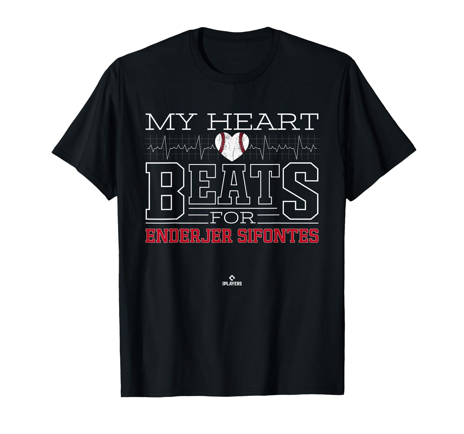 My Heart Beats Enderjer Sifontes T-Shirt - Casual Everyday Wear Unisex - T-Shirt, Sweatshirt, Hoodie