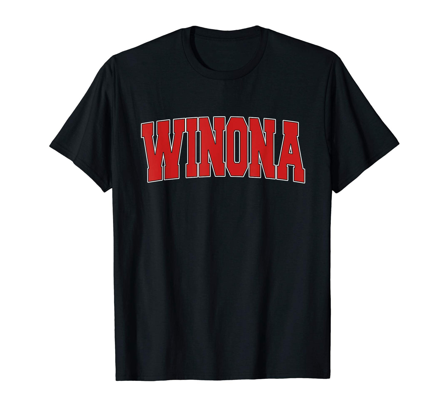 Winona Ms Mississippi Varsity Usa Sports T-Shirt - Custom Art Print Unisex - T-Shirt, Sweatshirt, Hoodie