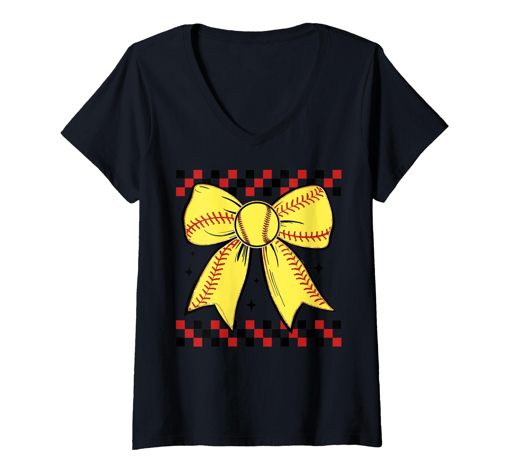 Baseball Bow Ribbon Play Sports Gift Hoodie - Trendy Graphic for Adults - T-Shirt, Sweatshirt, Hoodie