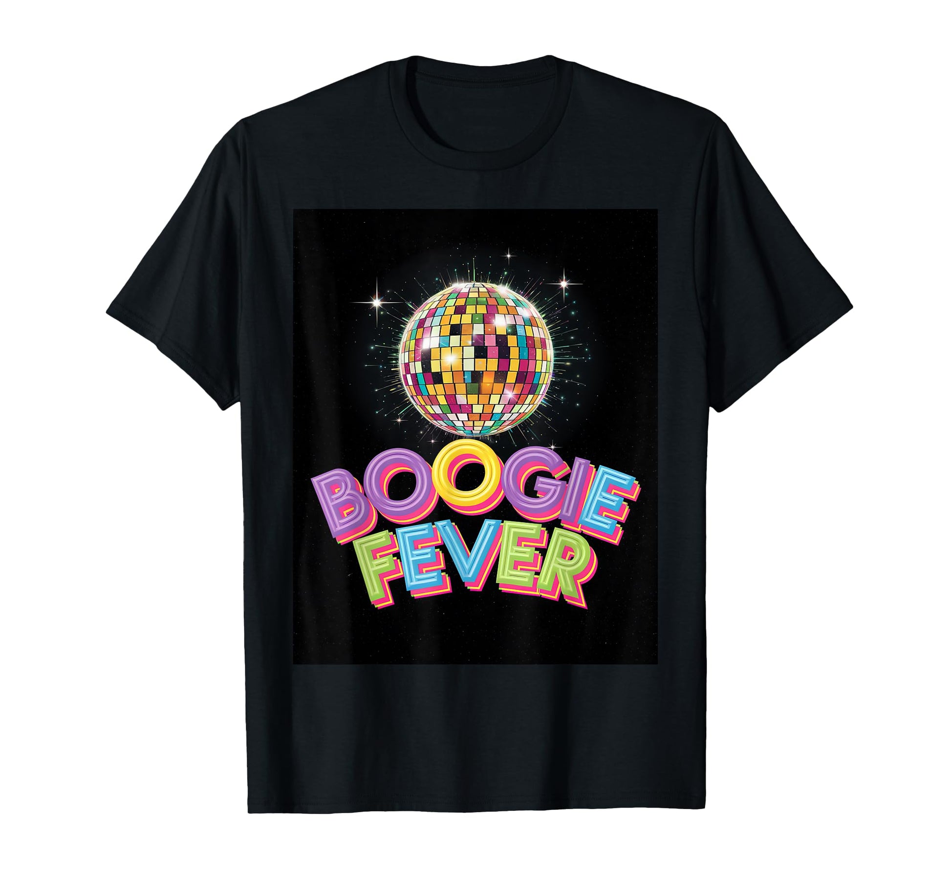 Disco Ball Boogie Fever Discoball T-Shirt - Streetwear Style Men Women - T-Shirt, Sweatshirt, Hoodie