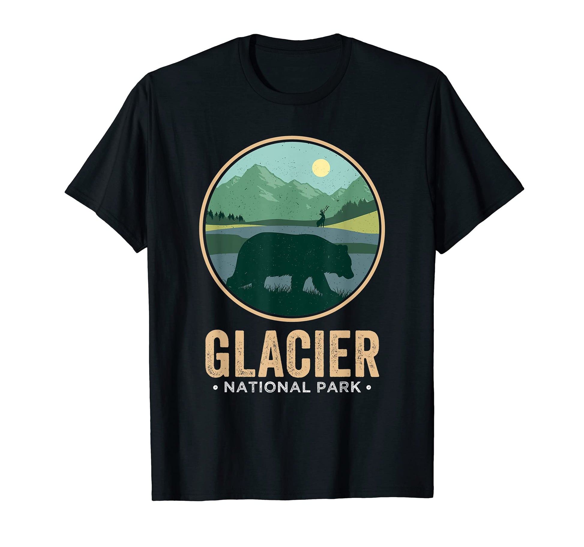 Glacier National Park Montana T-Shirt - Novelty Apparel Men Women - T-Shirt, Sweatshirt, Hoodie