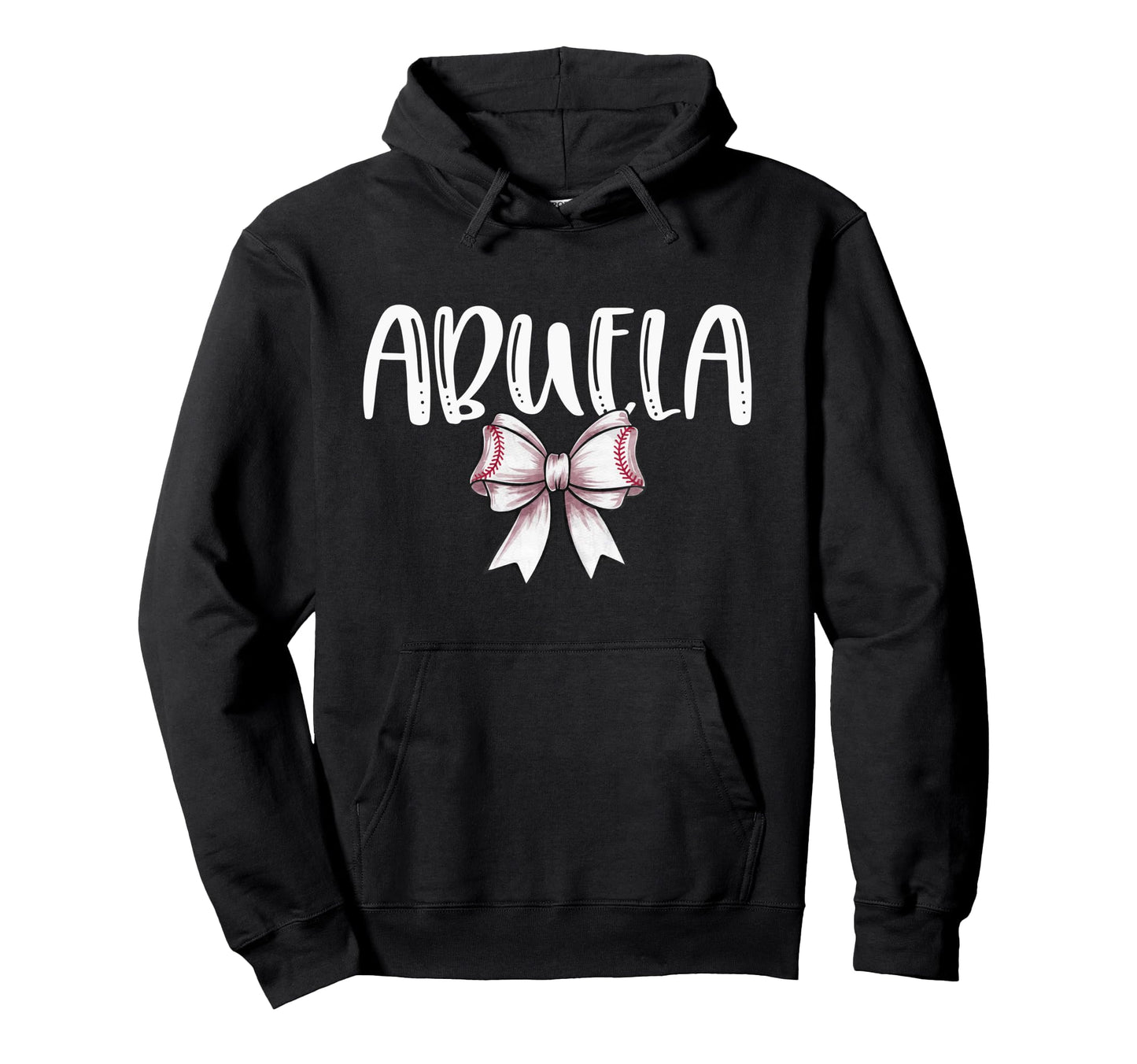 Coquette Baseball Abuela Spirit Hoodie - Streetwear Style for Adults - T-Shirt, Sweatshirt, Hoodie