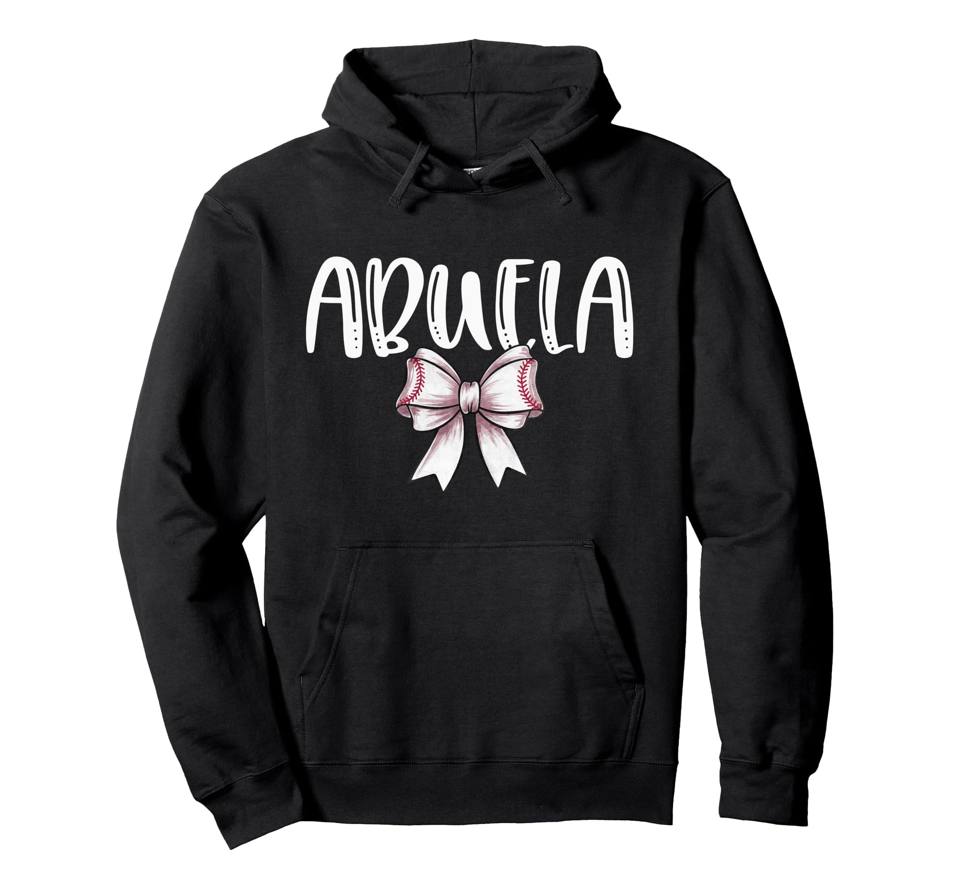 Coquette Baseball Abuela Spirit Hoodie - Streetwear Style for Adults - T-Shirt, Sweatshirt, Hoodie