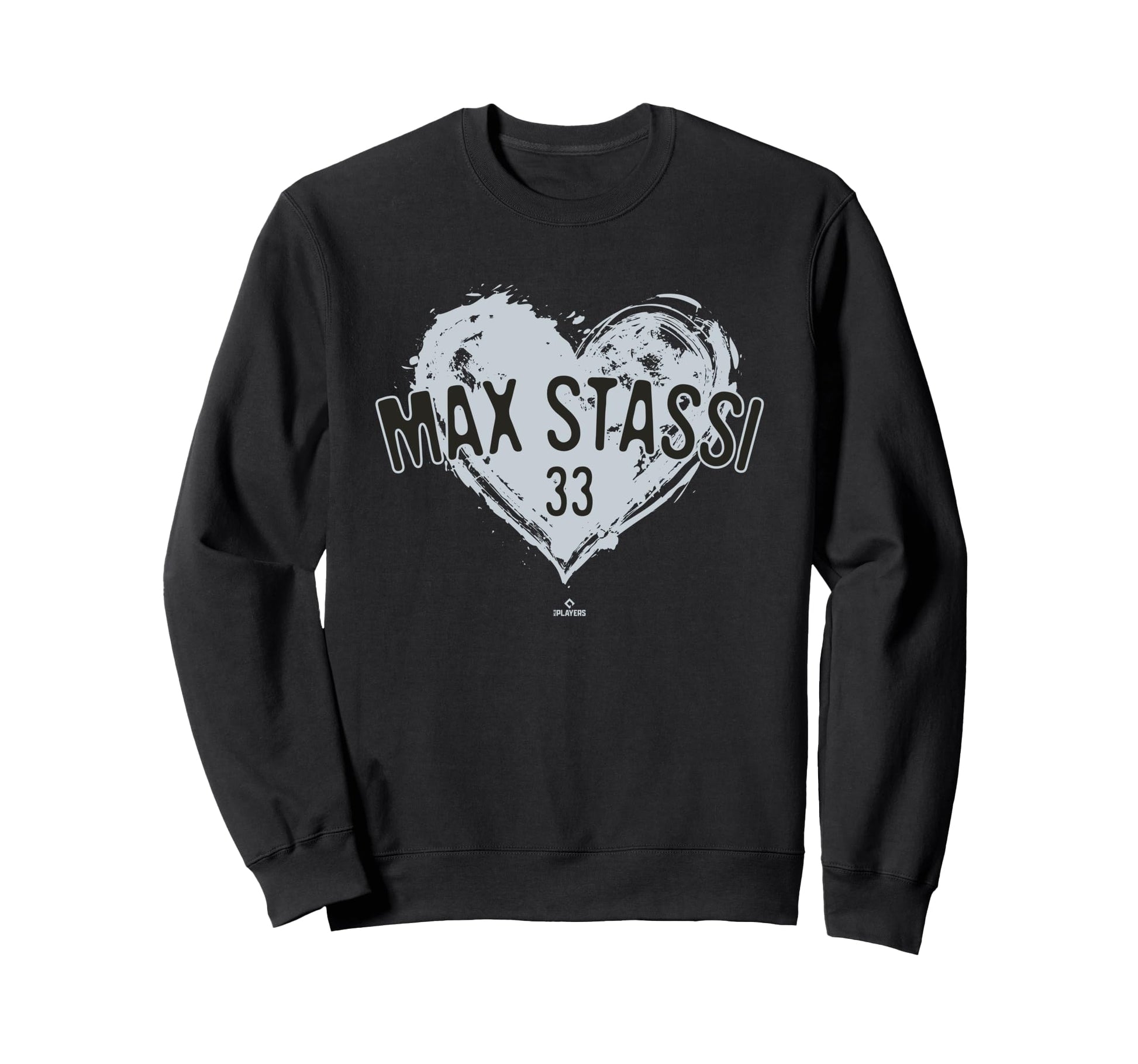 Distressed Heart Max Stassi Chicago Sweatshirt - Graphic Print Men Women - T-Shirt, Sweatshirt, Hoodie