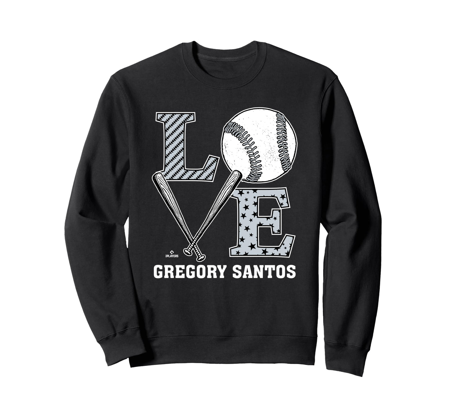 Distressed Baseball Love Gregory Sweatshirt - Aesthetic Graphic Men Women - T-Shirt, Sweatshirt, Hoodie