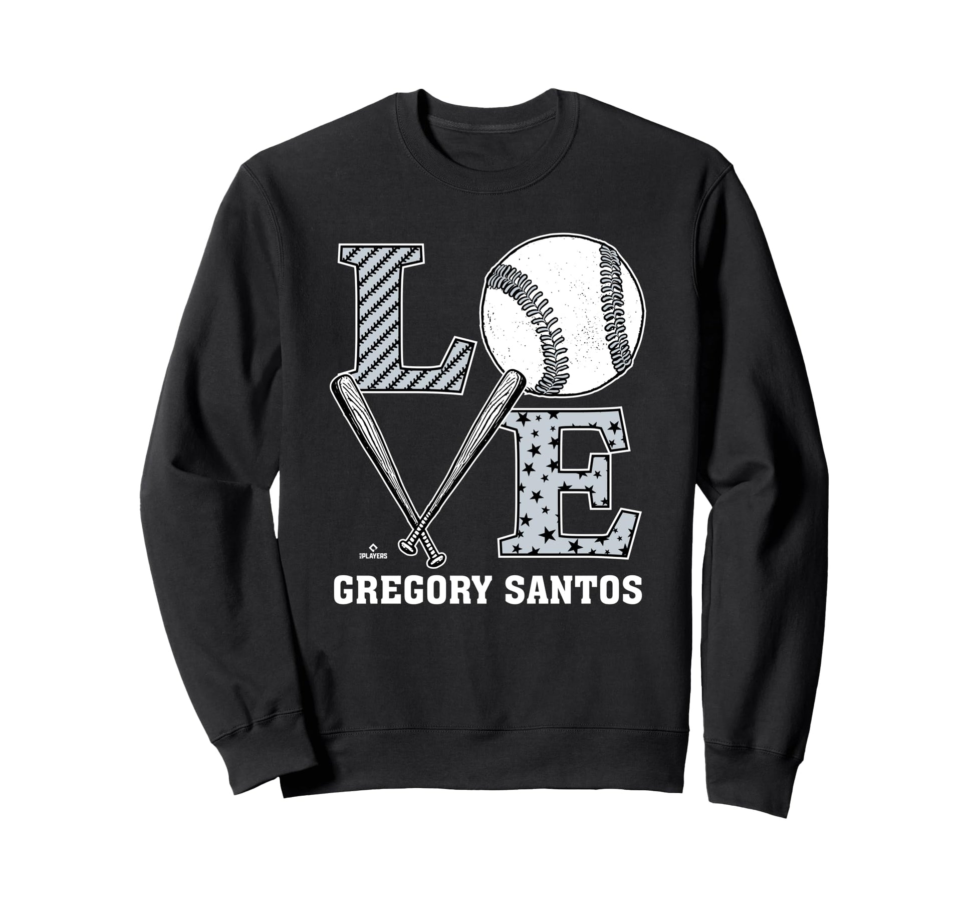 Distressed Baseball Love Gregory Sweatshirt - Aesthetic Graphic Men Women - T-Shirt, Sweatshirt, Hoodie