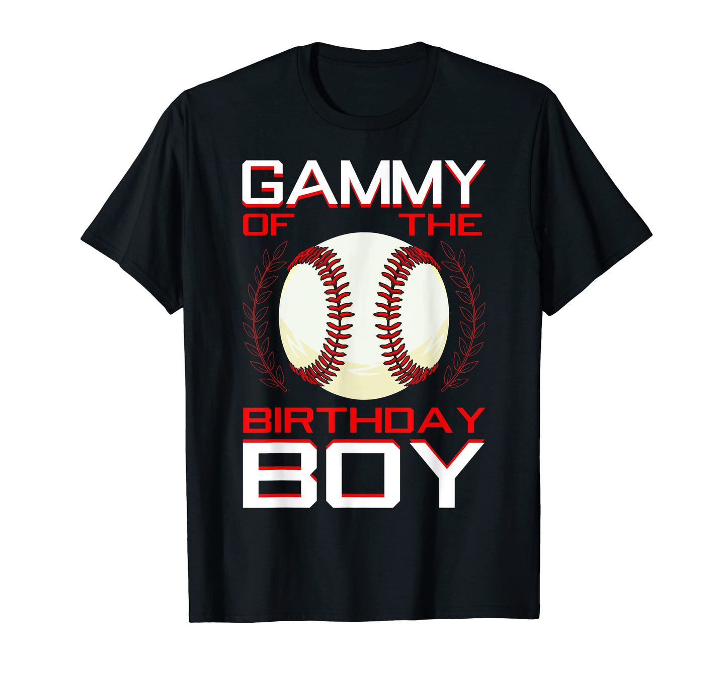 Gammy Birthday Baseball Theme Bday T-Shirt - Aesthetic Graphic for Adults - T-Shirt, Sweatshirt, Hoodie
