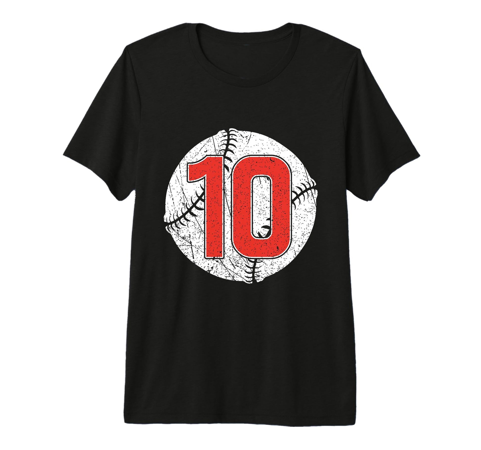 Baseball Birthday 10Th Birthday Party T-Shirt - Aesthetic Graphic Unisex - T-Shirt, Sweatshirt, Hoodie