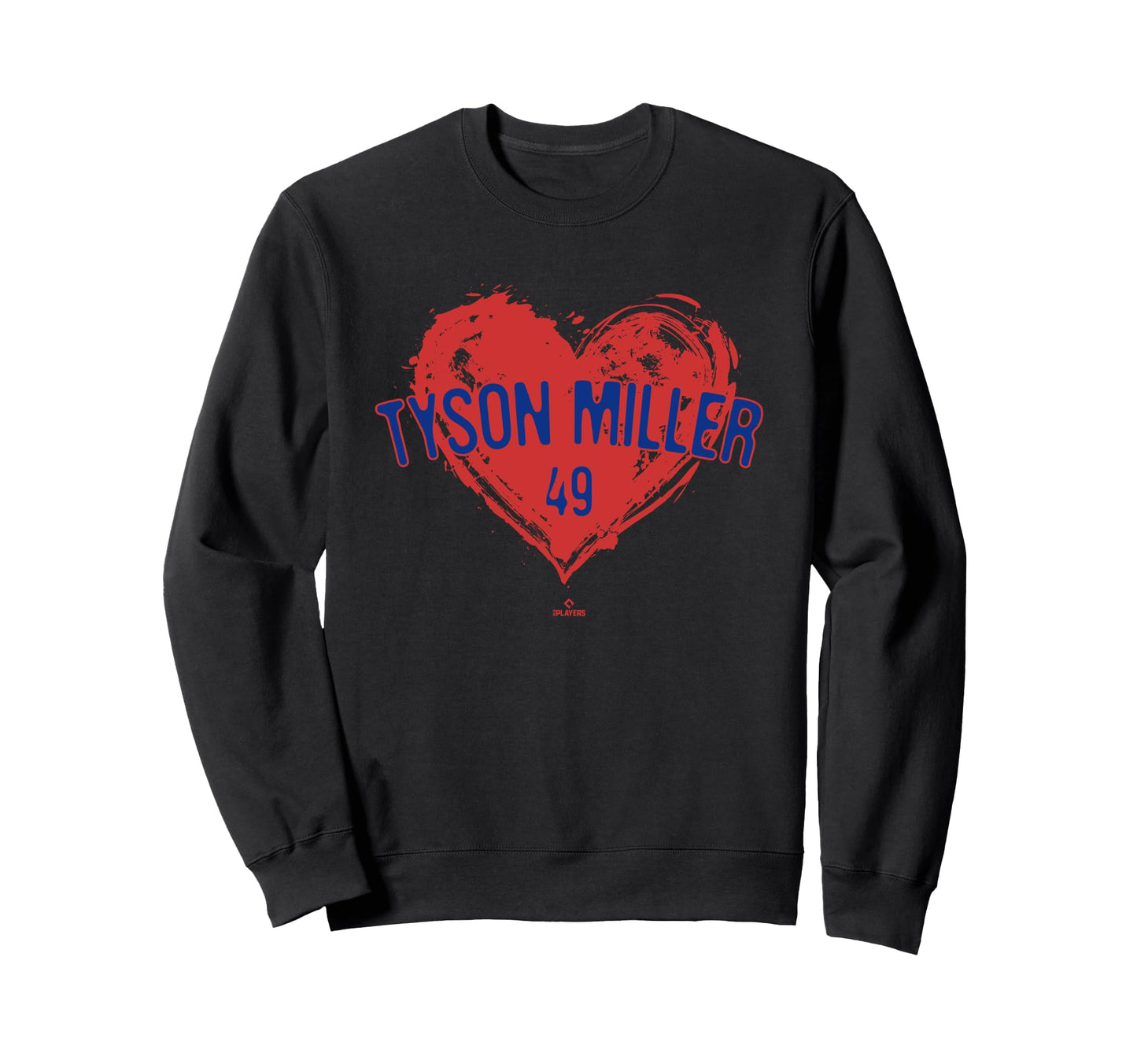 Distressed Heart Tyson Miller Sweatshirt - Casual Everyday Wear for Adults - T-Shirt, Sweatshirt, Hoodie
