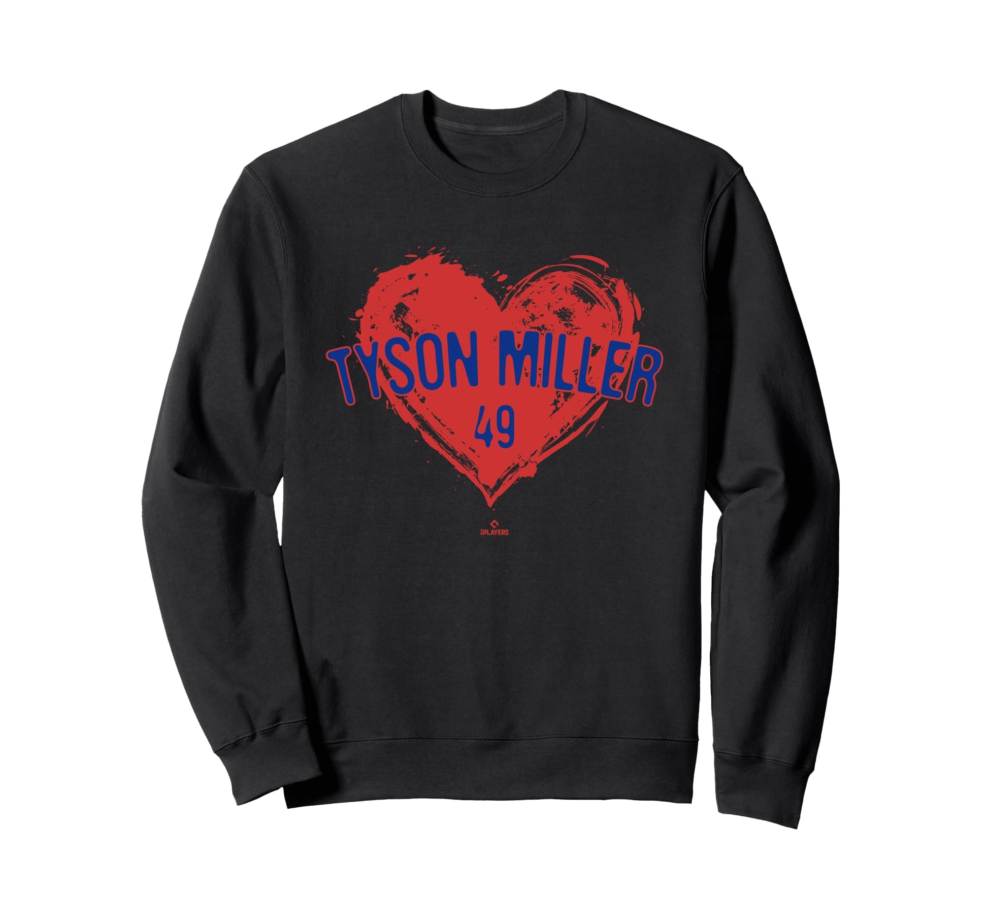 Distressed Heart Tyson Miller Sweatshirt - Casual Everyday Wear for Adults - T-Shirt, Sweatshirt, Hoodie
