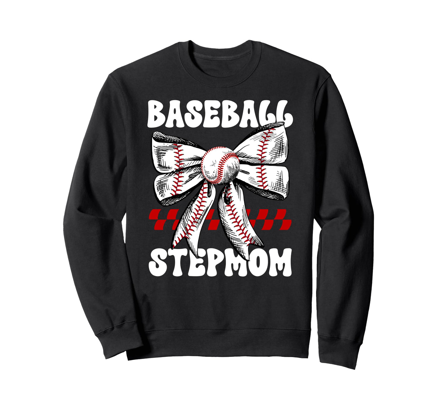Baseball Stepmom Baseball Player Sweatshirt - Aesthetic Graphic Unisex - T-Shirt, Sweatshirt, Hoodie