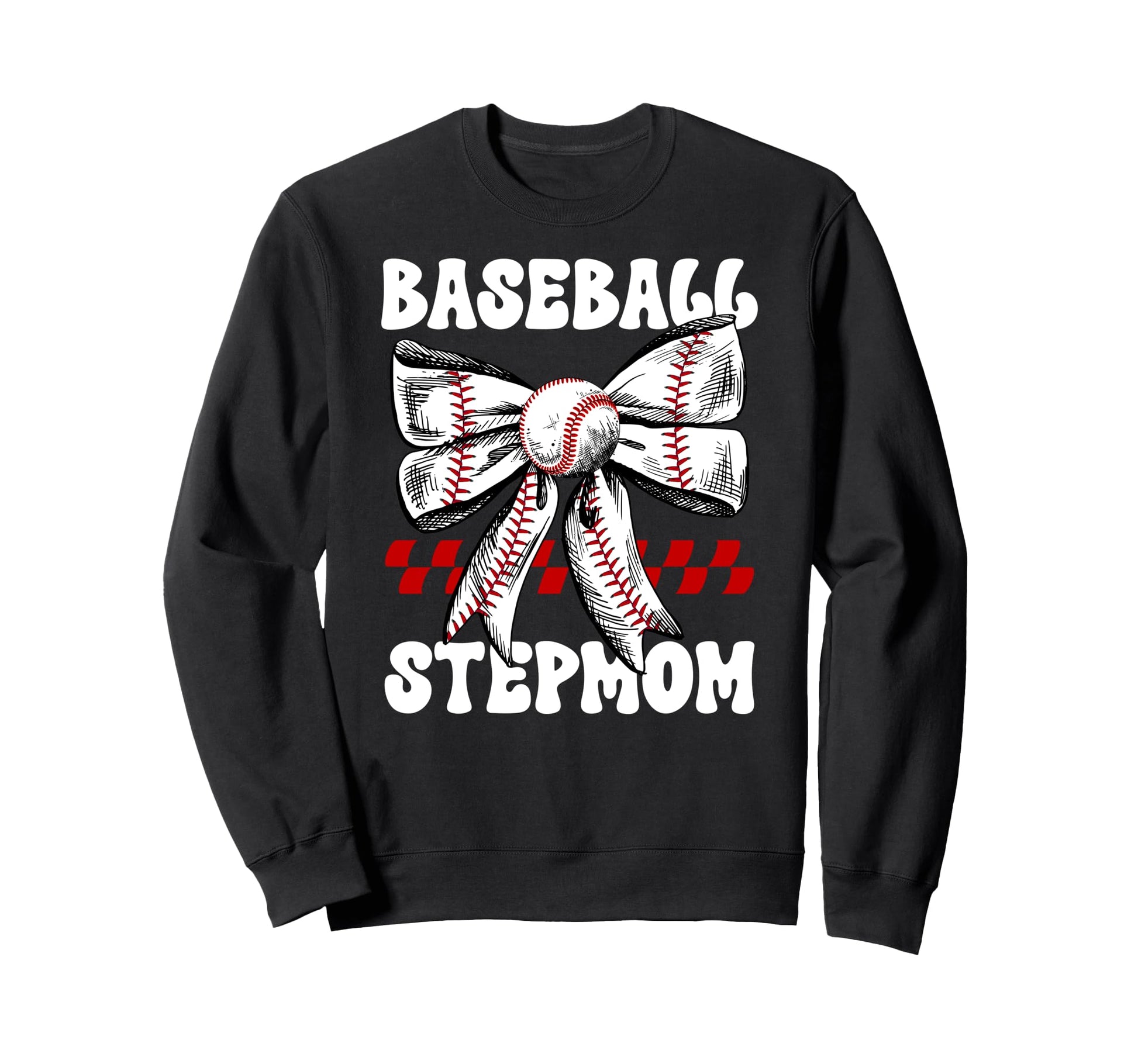 Baseball Stepmom Baseball Player Sweatshirt - Aesthetic Graphic Unisex - T-Shirt, Sweatshirt, Hoodie