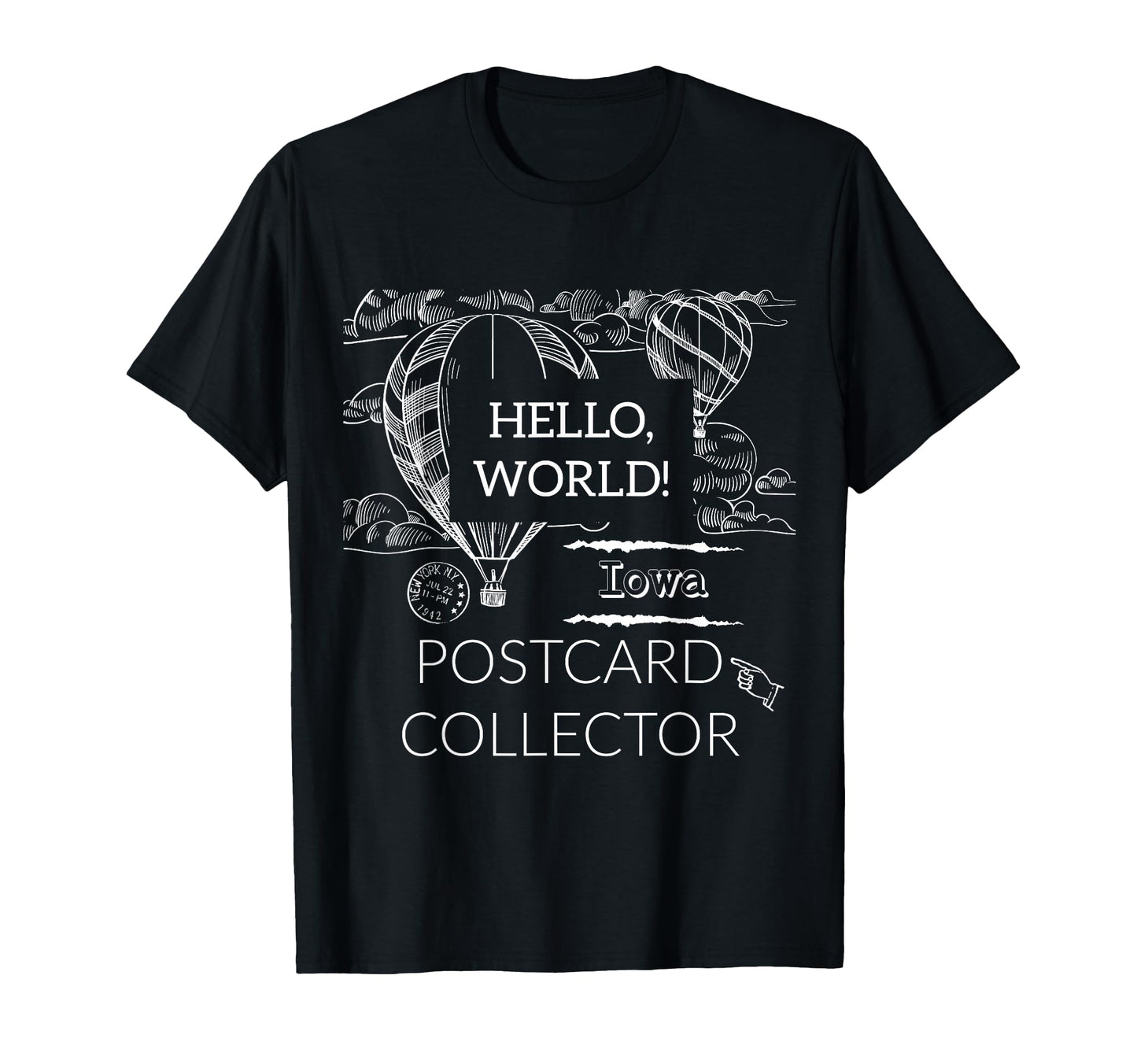 Postcard Collector Deltiologist T-Shirt - Aesthetic Graphic Men Women - T-Shirt, Sweatshirt, Hoodie