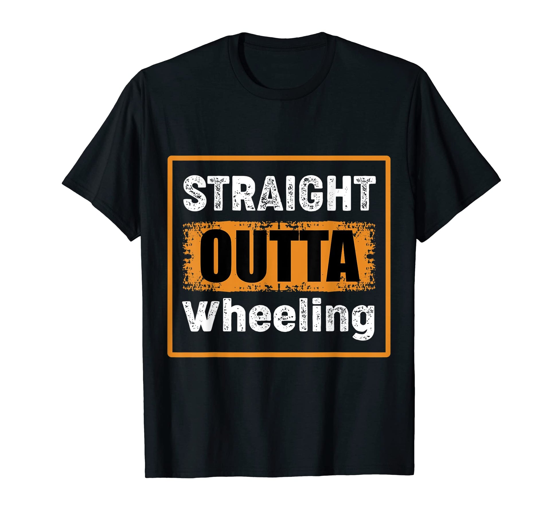 Straight Outta Wheeling West T-Shirt - Aesthetic Graphic for Adults - T-Shirt, Sweatshirt, Hoodie