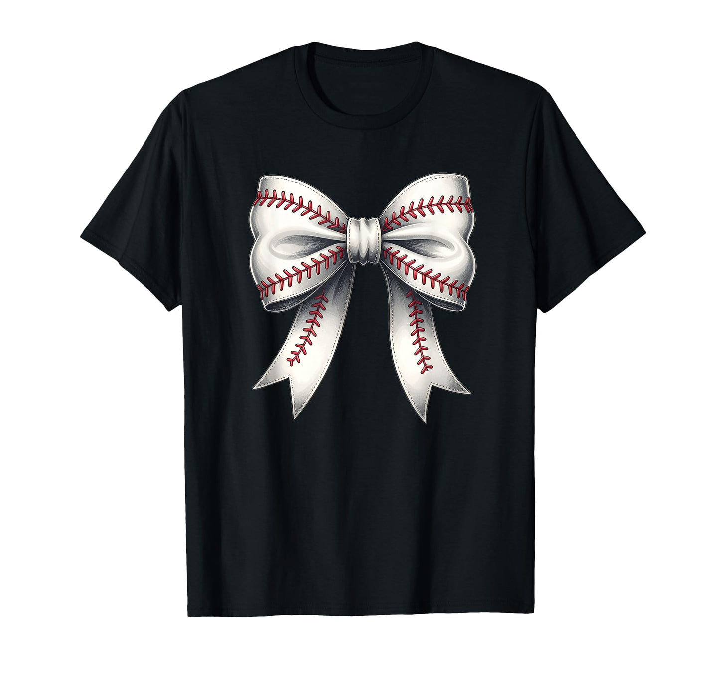 Baseball Coquette Bow Mom Mama T-Shirt - Unique Graphic Men Women - T-Shirt, Sweatshirt, Hoodie