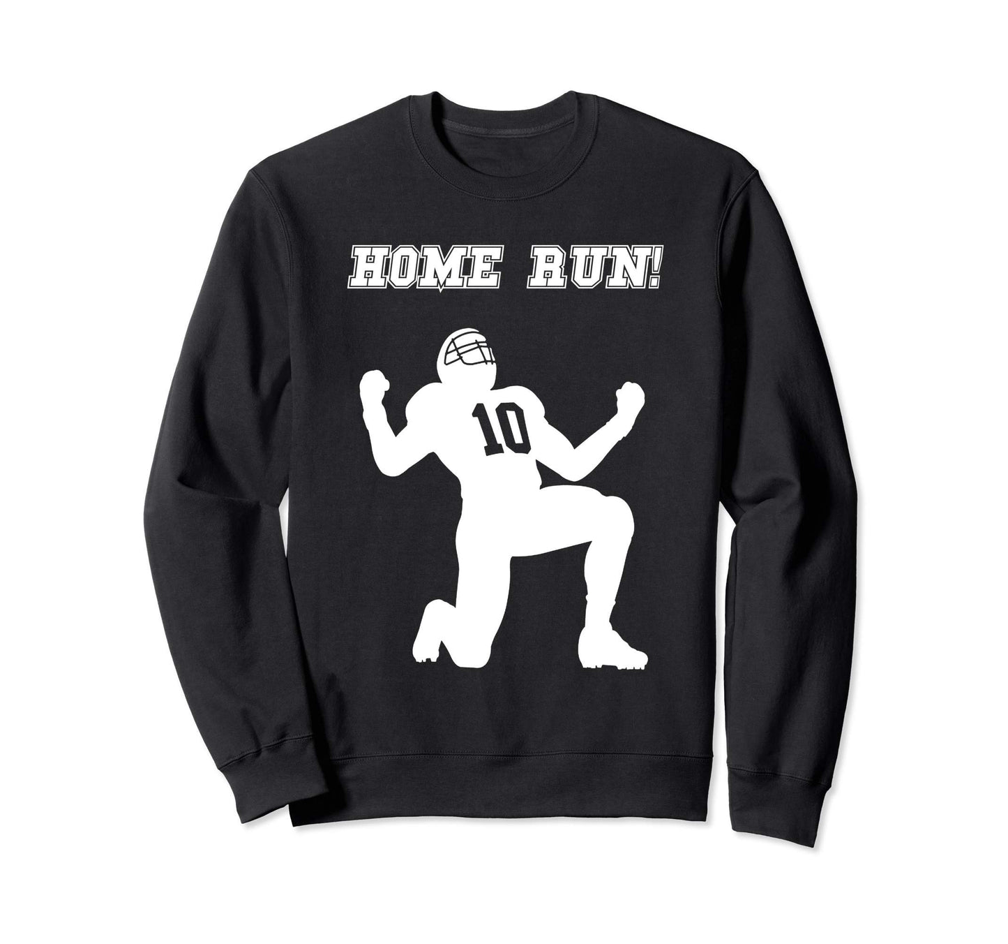Home Run Football Baseball Sweatshirt - Streetwear Style for Adults - T-Shirt, Sweatshirt, Hoodie