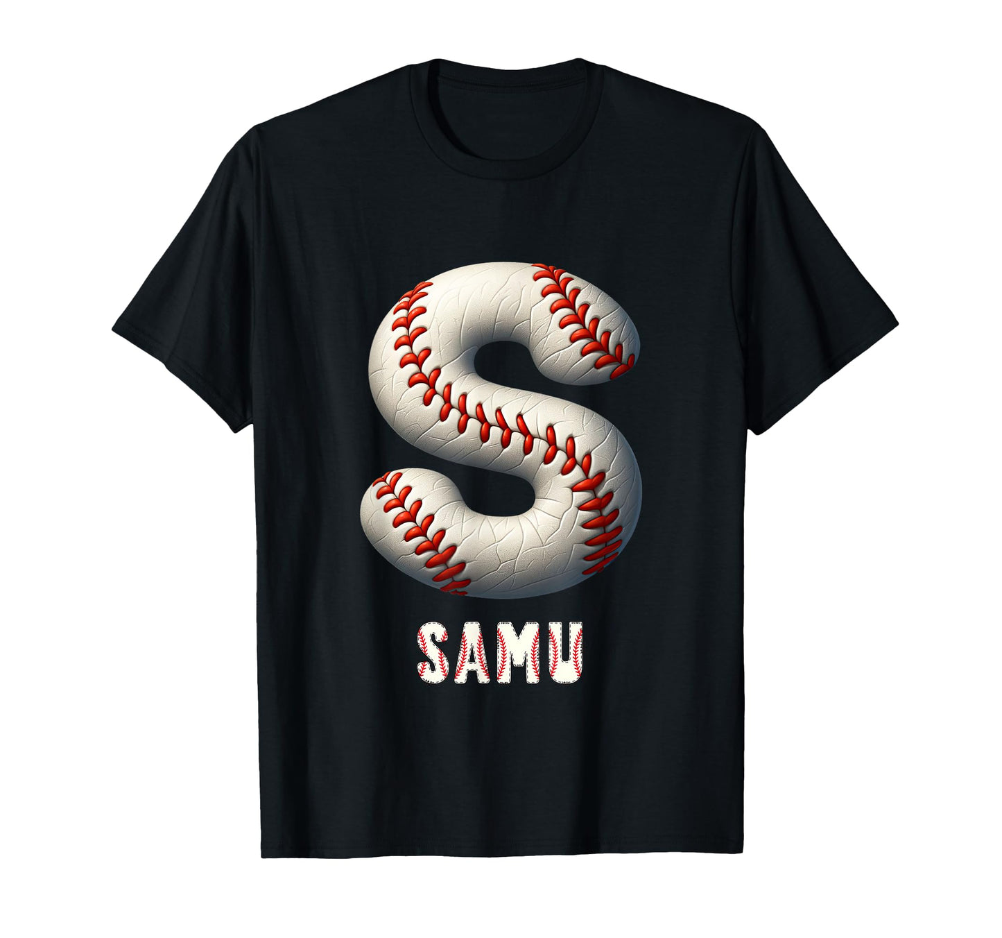 Baseball Home Run Najem Initial T-Shirt - Casual Everyday Wear for Adults - T-Shirt, Sweatshirt, Hoodie