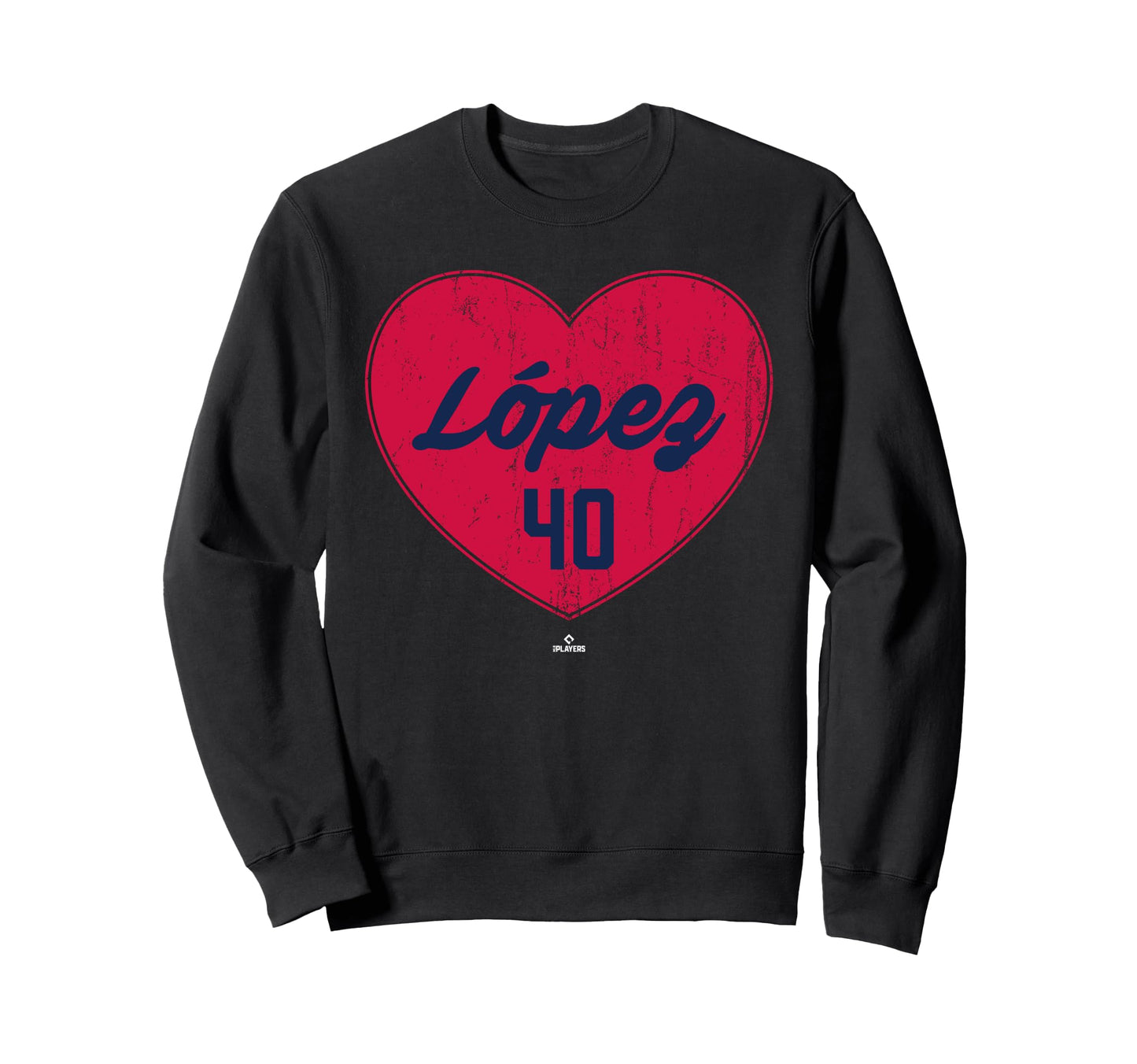Distressed Heart Reynaldo L Pez Sweatshirt - Fun Novelty Design Men Women - T-Shirt, Sweatshirt, Hoodie
