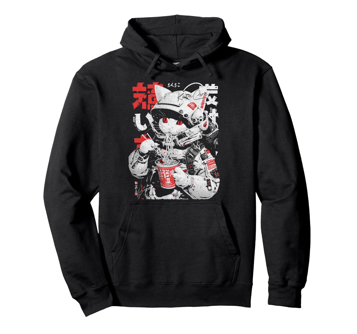 Japanese Streetwear Cyberpunk Y2K Techwear Hoodie - Unique Graphic Unisex - T-Shirt, Sweatshirt, Hoodie