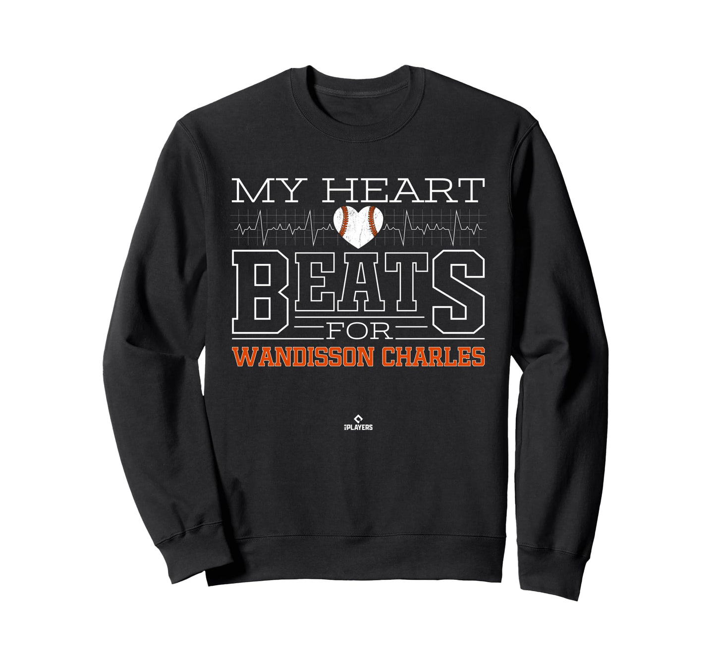 My Heart Beats Wandisson Charles Sweatshirt - Graphic Print Unisex - T-Shirt, Sweatshirt, Hoodie