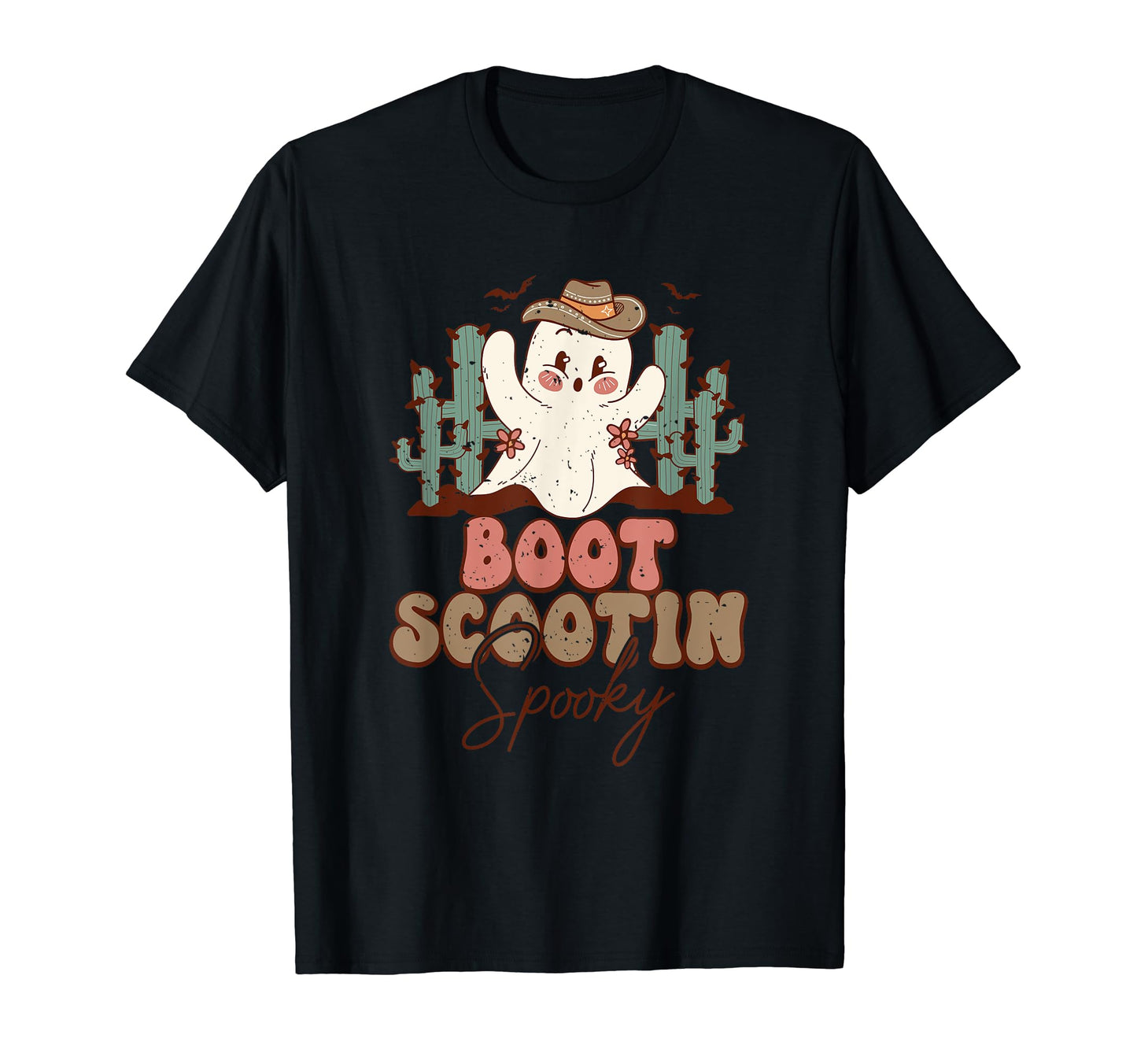Western Halloween Boot Scootin T-Shirt - Aesthetic Graphic for Adults - T-Shirt, Sweatshirt, Hoodie