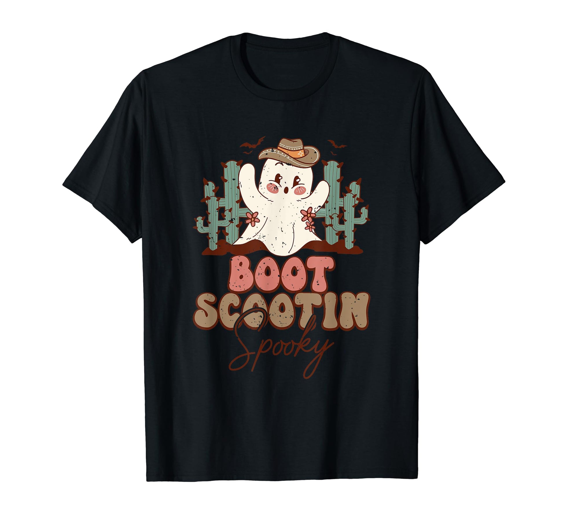 Western Halloween Boot Scootin T-Shirt - Aesthetic Graphic for Adults - T-Shirt, Sweatshirt, Hoodie