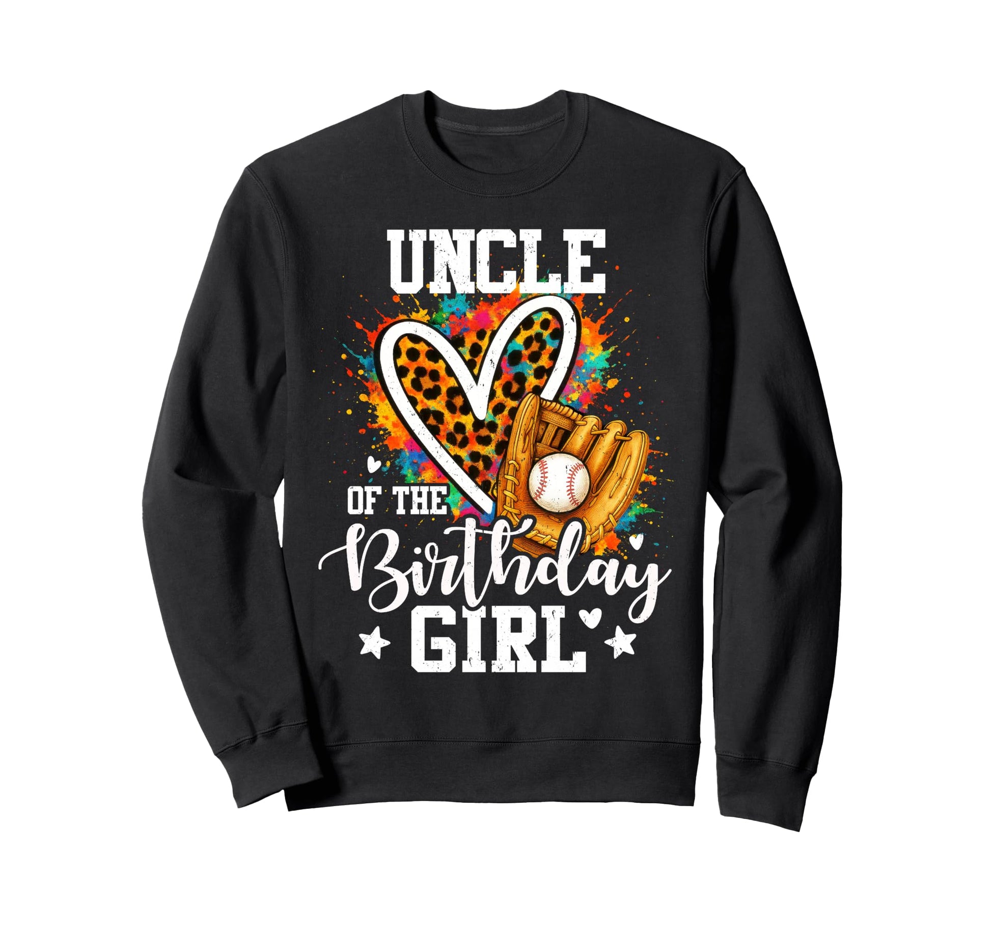 Uncle Birthday Baseball Player Sweatshirt - Unique Graphic for Adults - T-Shirt, Sweatshirt, Hoodie