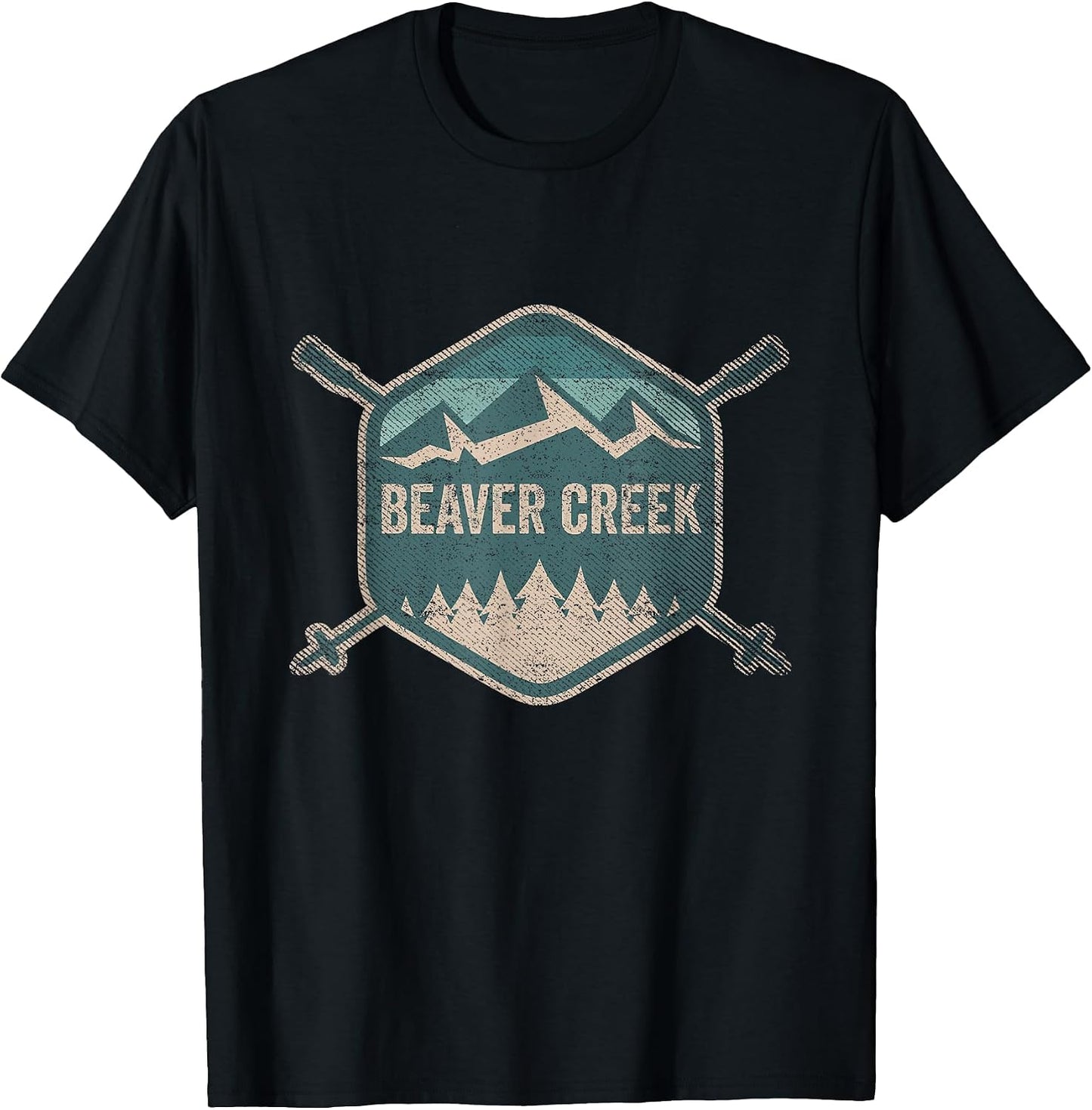 Retro Beaver Creek Souvenir Men Women - Adult & Kids T-Shirts, Sweatshirts & Hoodies apparel design preview 1