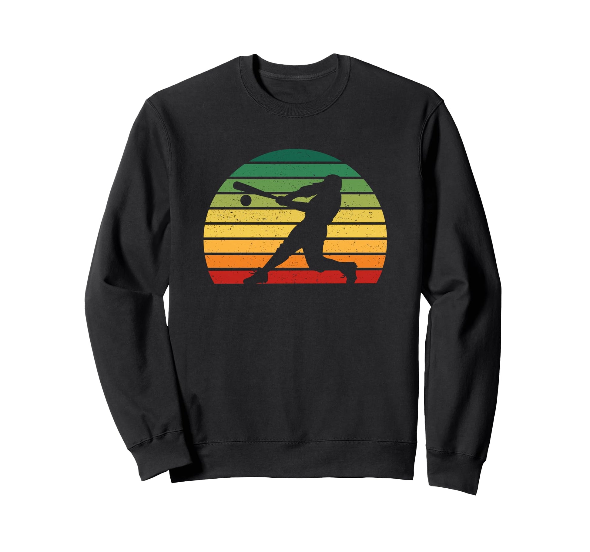 Baseball Sunset Sweatshirt - Unique Graphic Unisex - T-Shirt, Sweatshirt, Hoodie