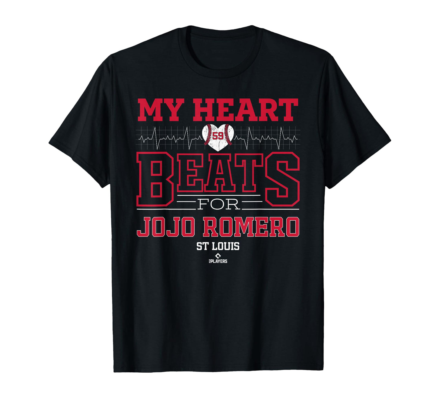 My Heart Beats Jojo Romero St Louis T-Shirt - Aesthetic Graphic Men Women - T-Shirt, Sweatshirt, Hoodie