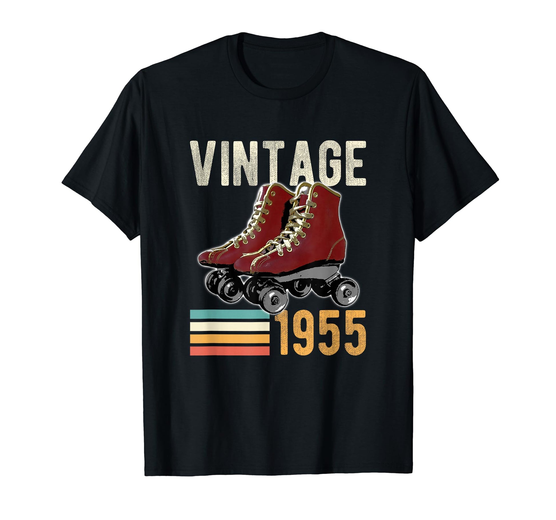 Funny 1955 Roller Skate 68Th T-Shirt - Fun Novelty Design Men Women - T-Shirt, Sweatshirt, Hoodie