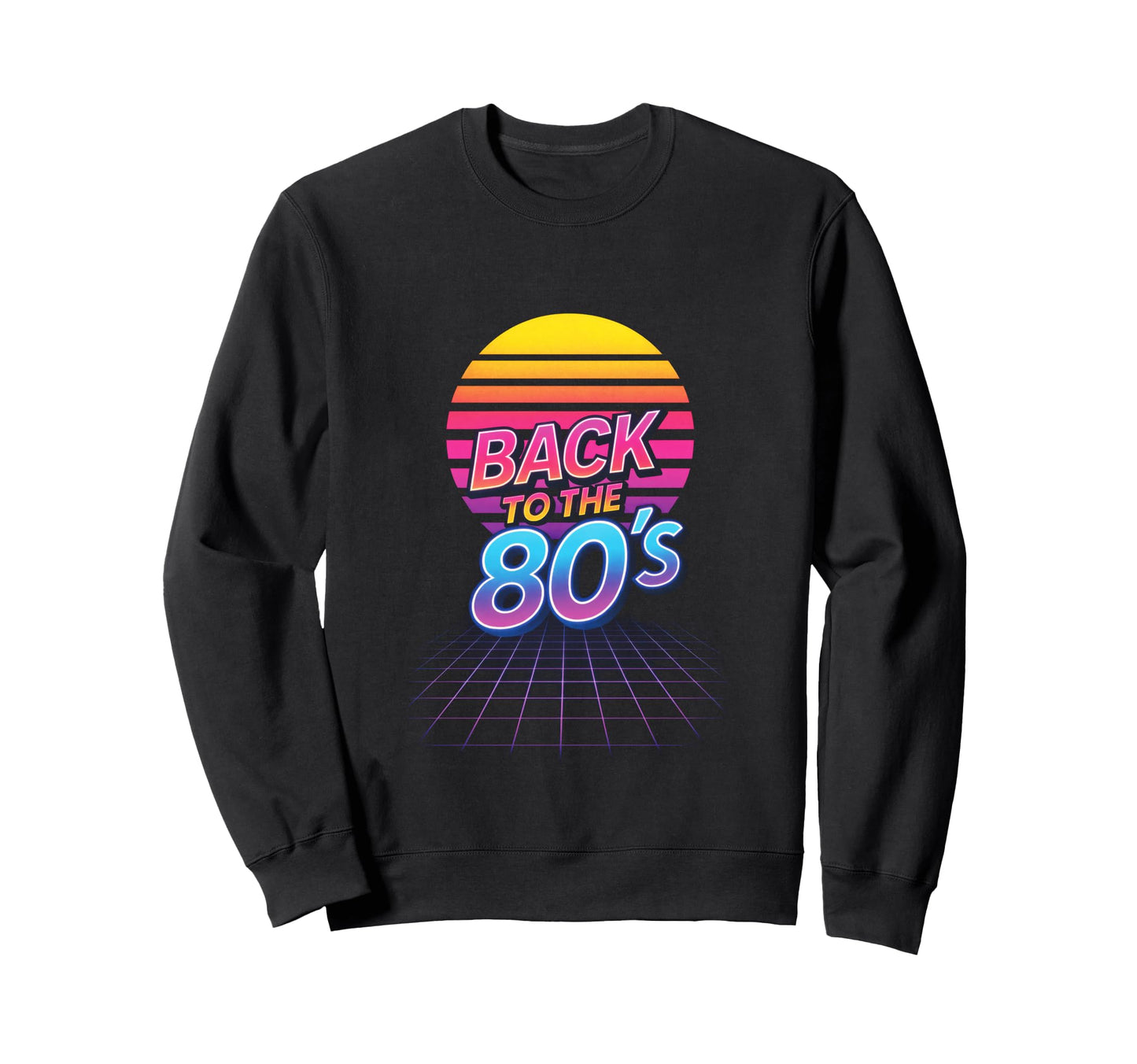 Back To 80S Nostalgia Music Sweatshirt - Aesthetic Graphic Unisex - T-Shirt, Sweatshirt, Hoodie