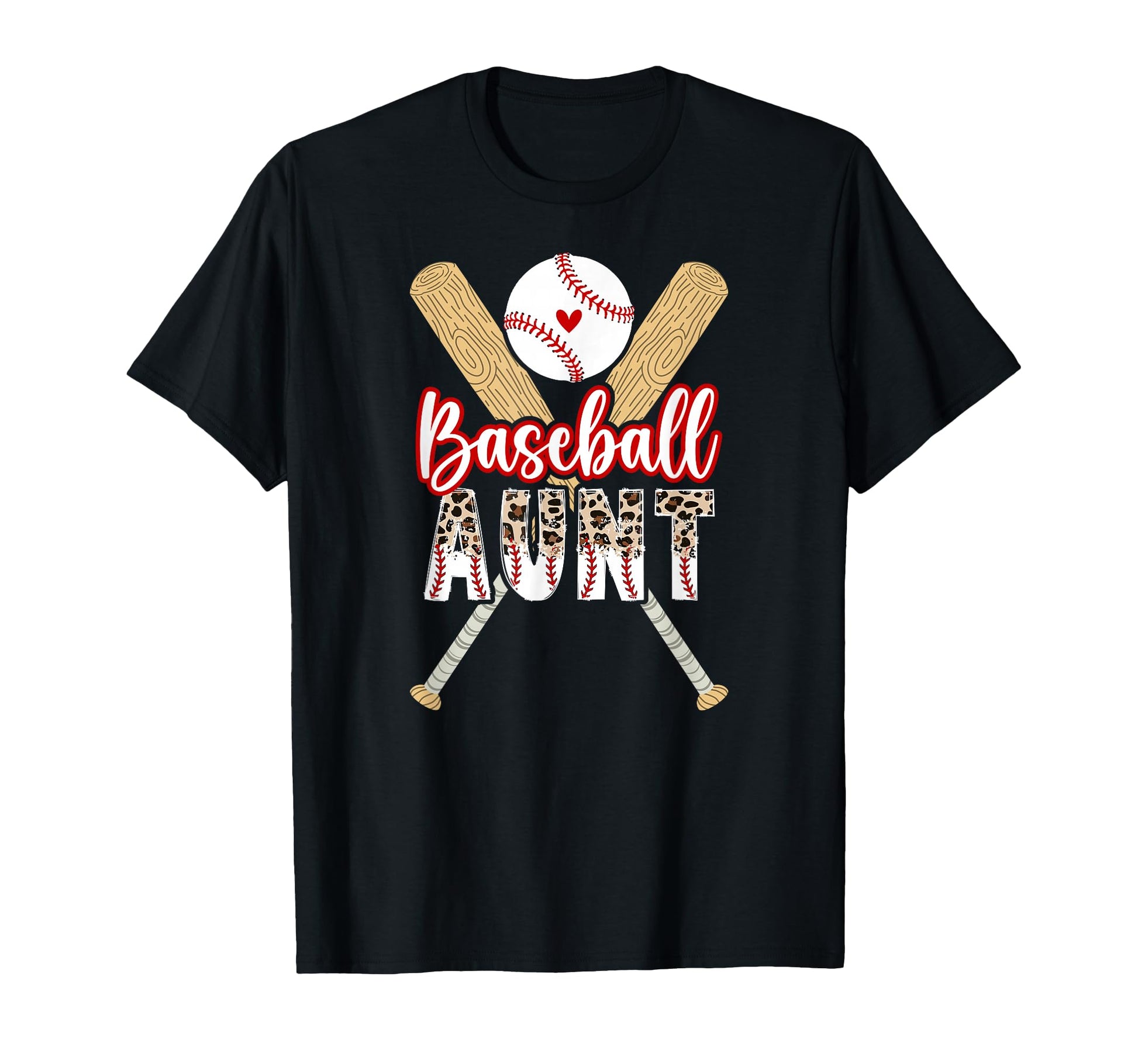 Baseball Aunt Baseball Player T-Shirt - Fun Novelty Design for Adults - T-Shirt, Sweatshirt, Hoodie