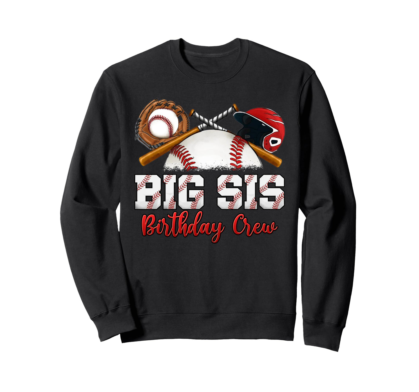 Baseball Birthday Party Sports Sweatshirt - Casual Everyday Wear Men Women - T-Shirt, Sweatshirt, Hoodie