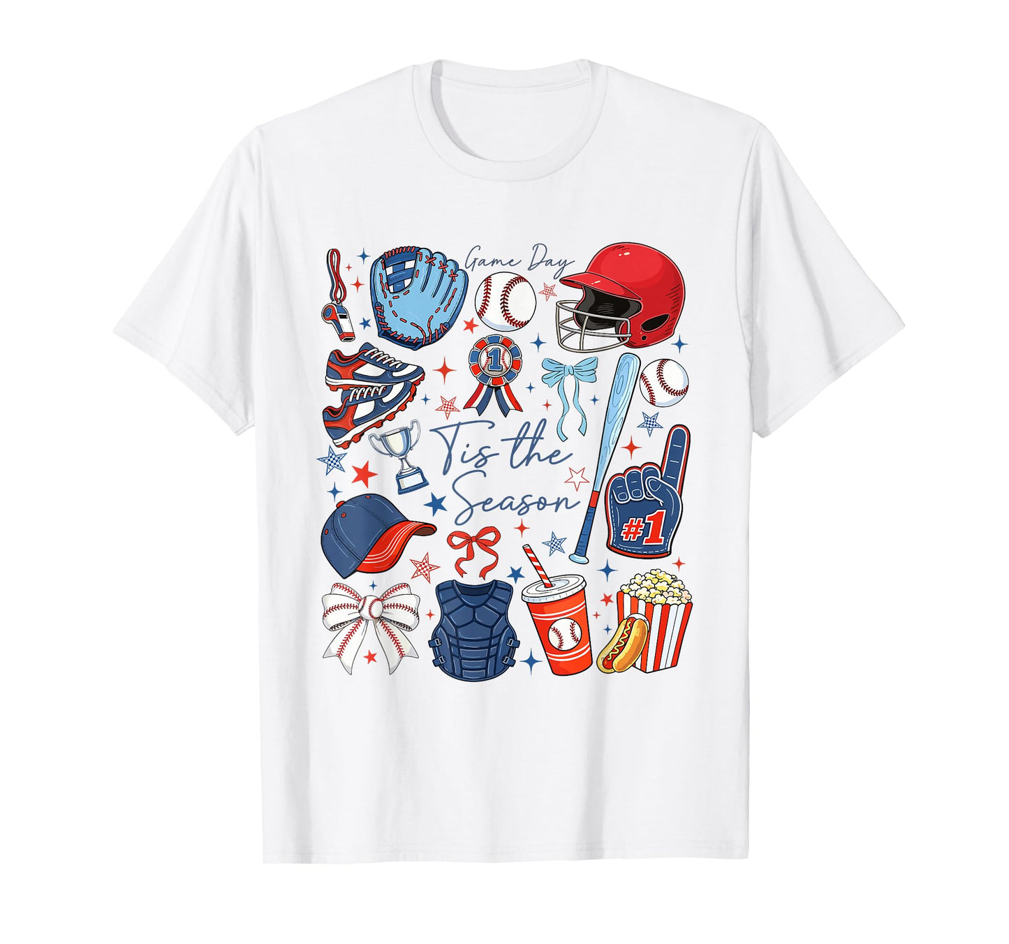 Coquette Tis Season Baseball Game T-Shirt - Streetwear Style for Adults - T-Shirt, Sweatshirt, Hoodie
