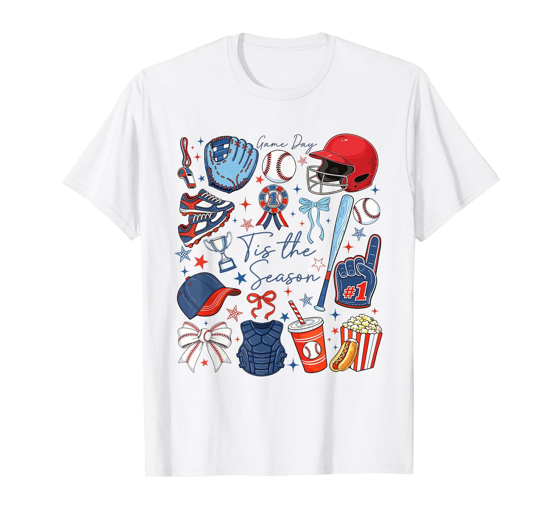 Coquette Tis Season Baseball Game T-Shirt - Streetwear Style for Adults - T-Shirt, Sweatshirt, Hoodie