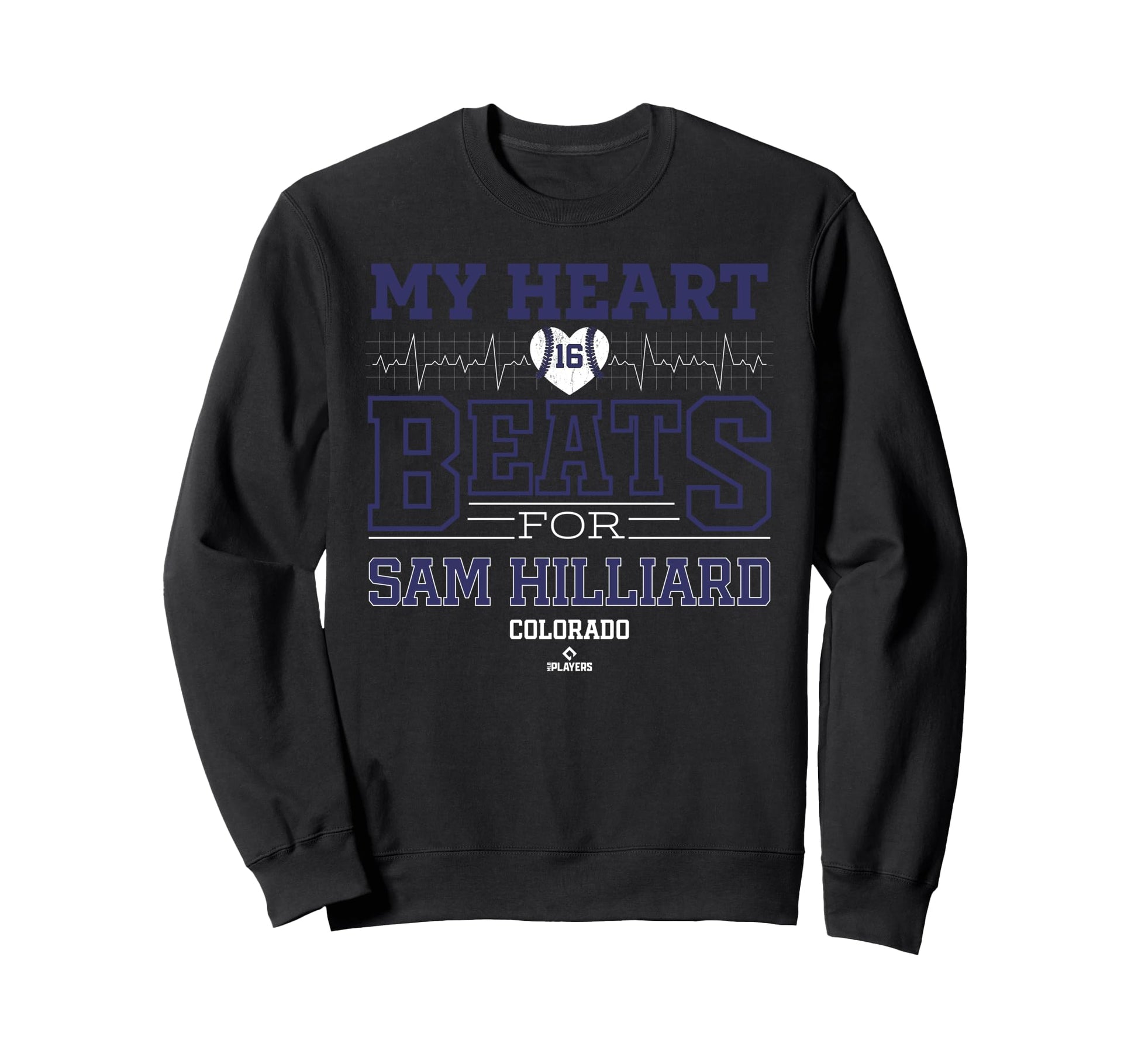 My Heart Beats Sam Hilliard Sweatshirt - Fun Novelty Design Unisex - T-Shirt, Sweatshirt, Hoodie