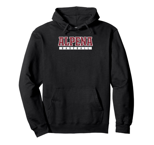 Alpena High School Baseball Hoodie - Aesthetic Graphic Men Women - T-Shirt, Sweatshirt, Hoodie