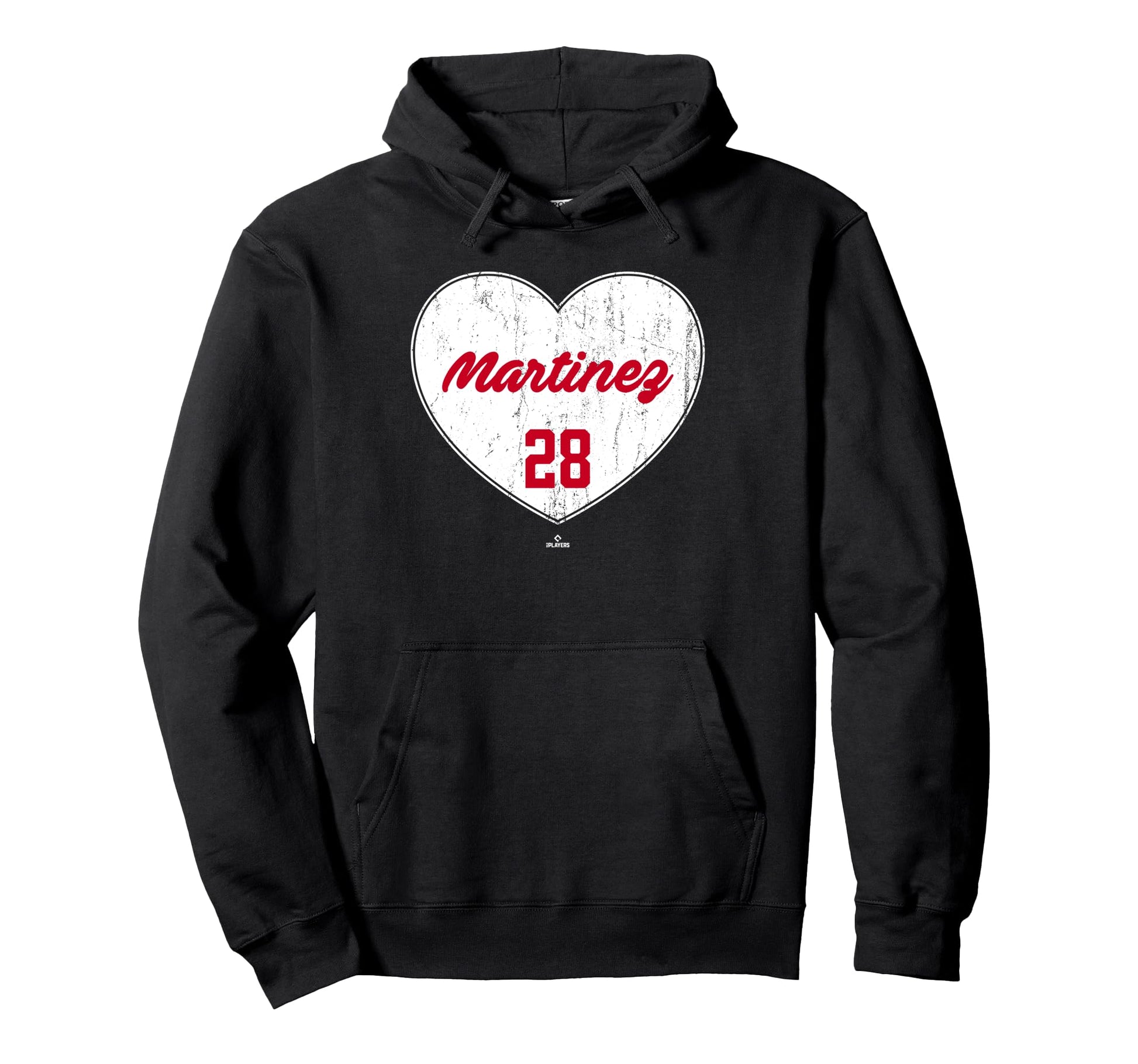 Distressed Heart Nick Martinez Hoodie - Streetwear Style Men Women - T-Shirt, Sweatshirt, Hoodie