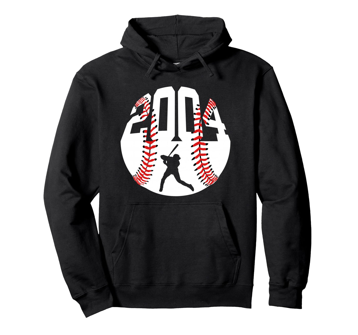 2004 Baseball 22Nd Birthday Hoodie - Trendy Graphic for Adults - T-Shirt, Sweatshirt, Hoodie