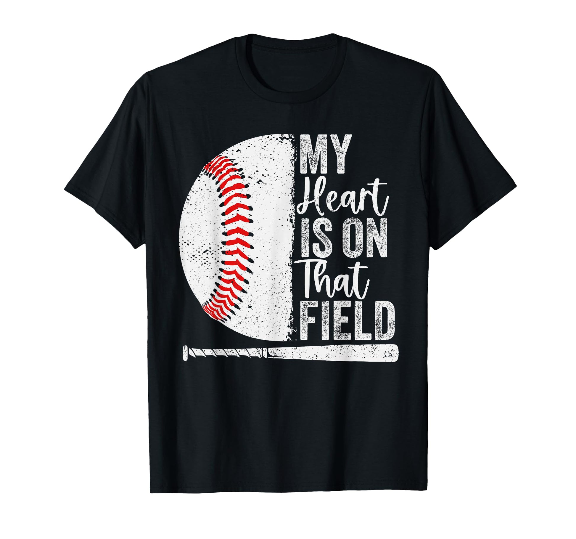 My Heart Is That Baseball Field Proud T-Shirt - Streetwear Style Unisex - T-Shirt, Sweatshirt, Hoodie