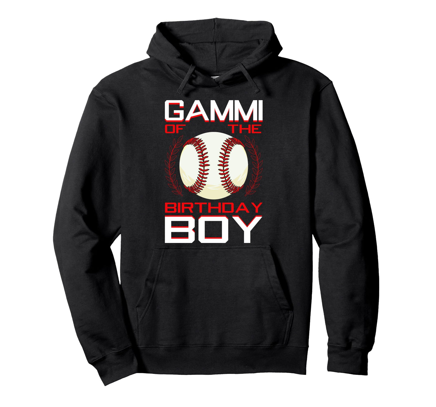 Gammi Birthday Baseball Theme Bday Party Hoodie - Streetwear Style Unisex - T-Shirt, Sweatshirt, Hoodie