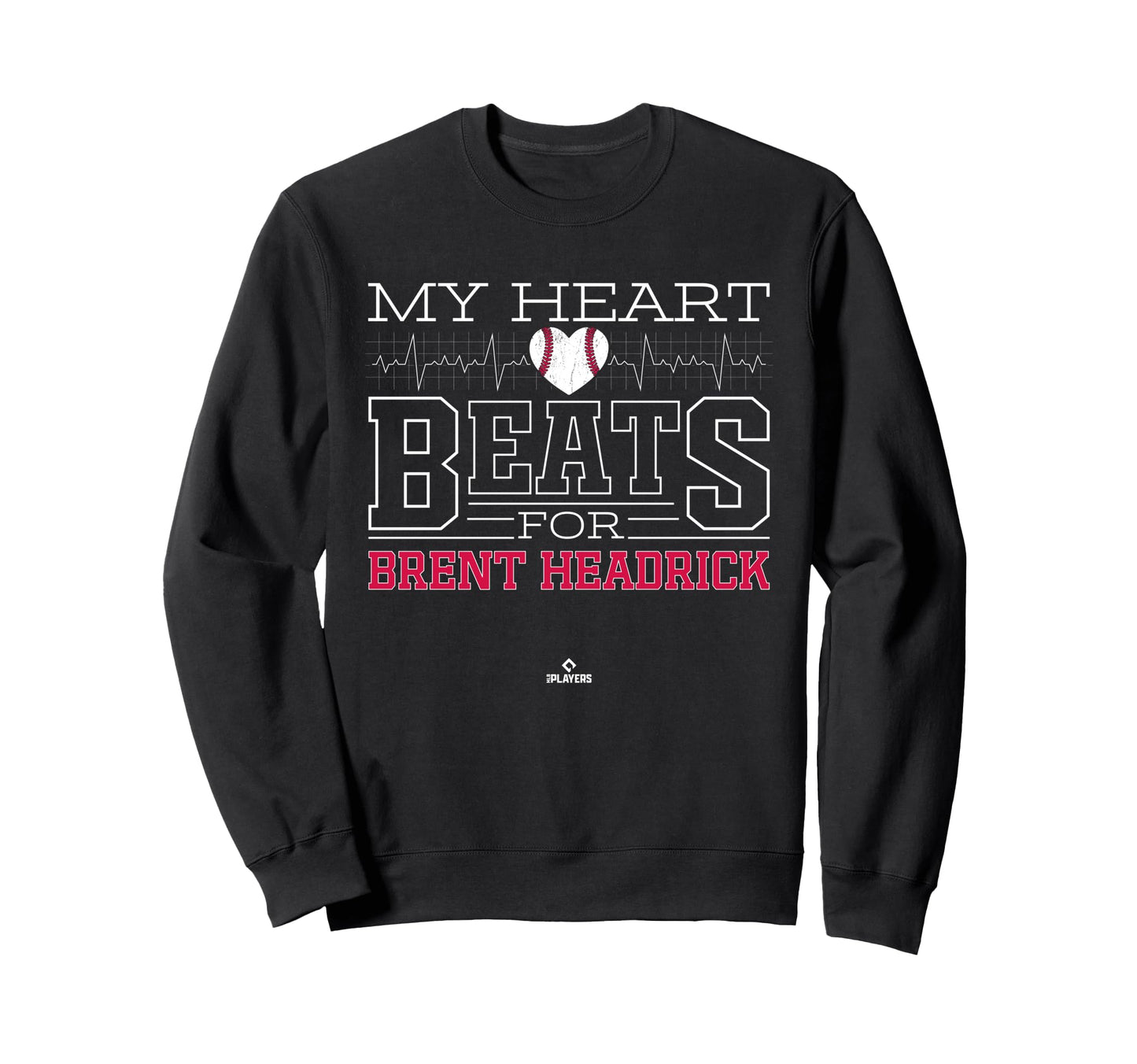 My Heart Beats Brent Headrick Sweatshirt - Minimalist Print Men Women - T-Shirt, Sweatshirt, Hoodie
